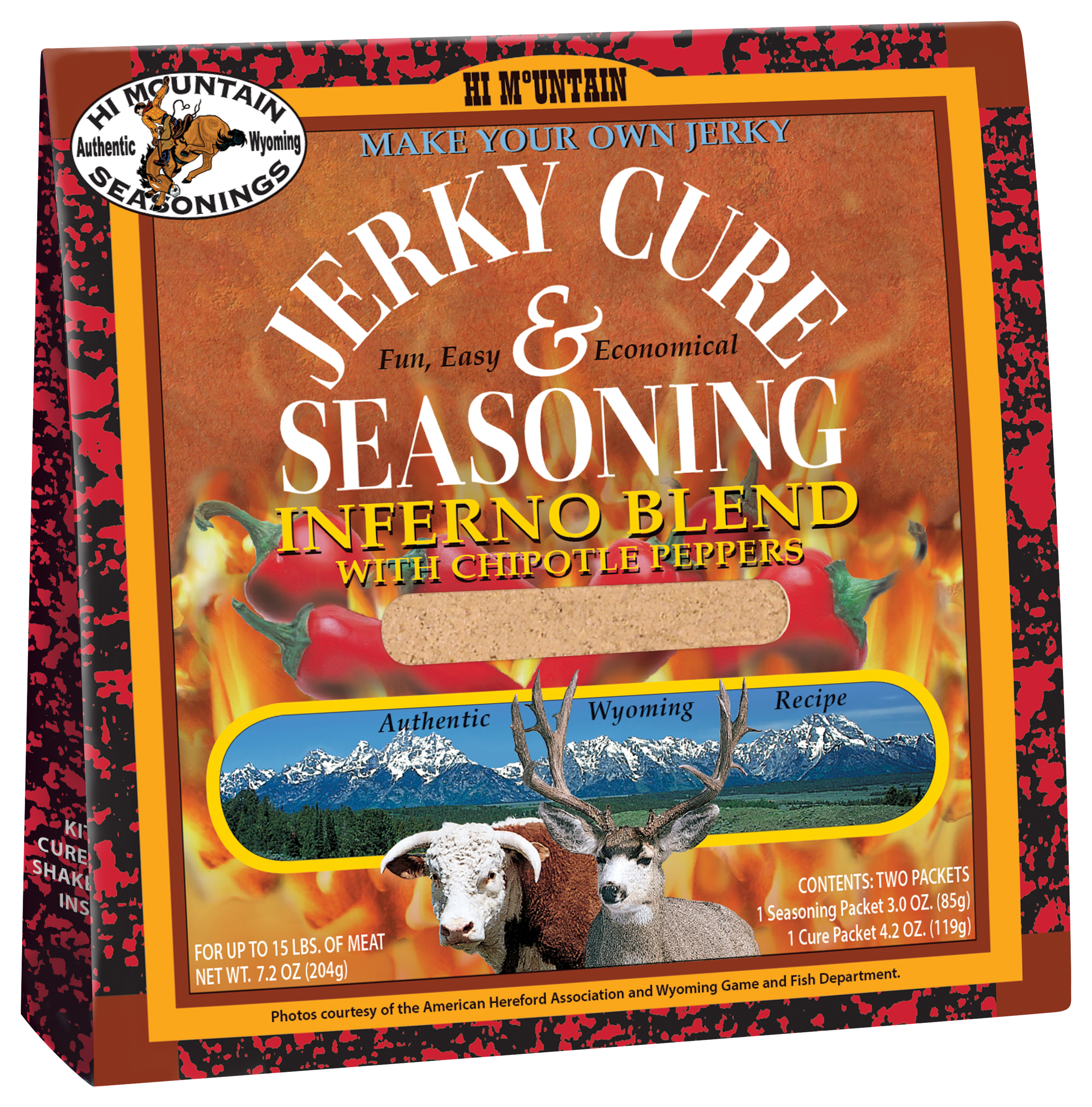 Hi Mountain Jerky Cure and Seasoning - Inferno Blend