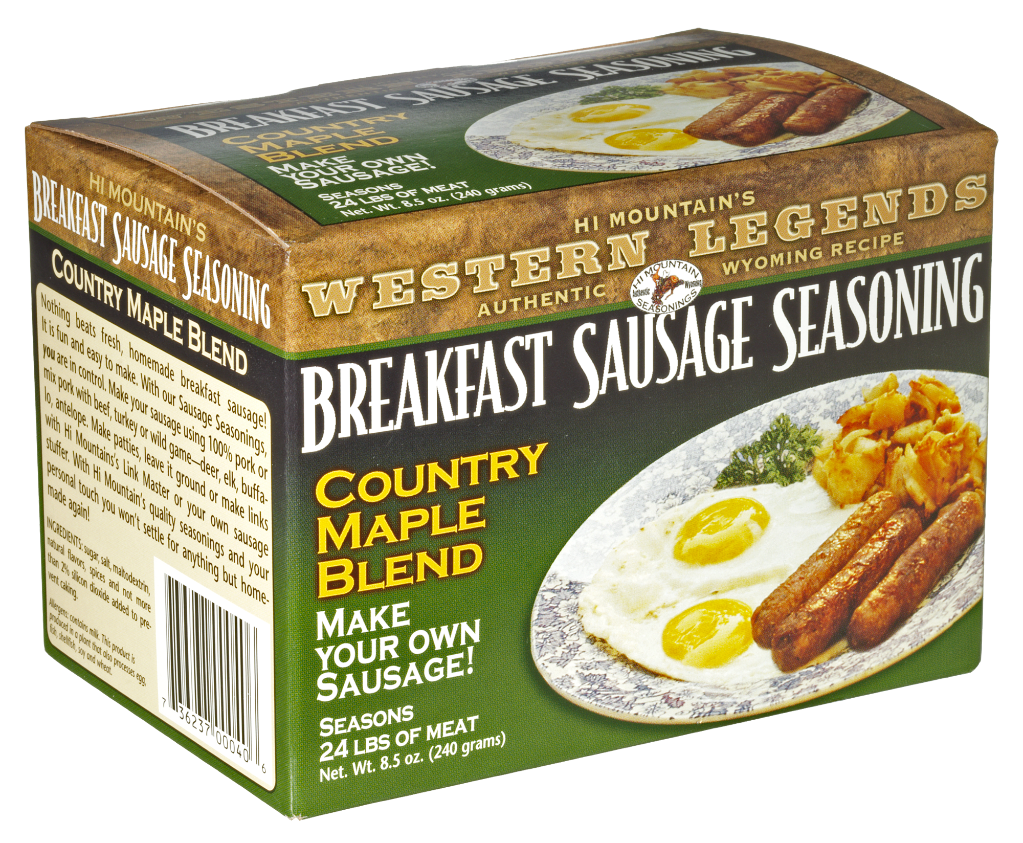 Hi Mountain Maple Breakfast Sausage Seasoning