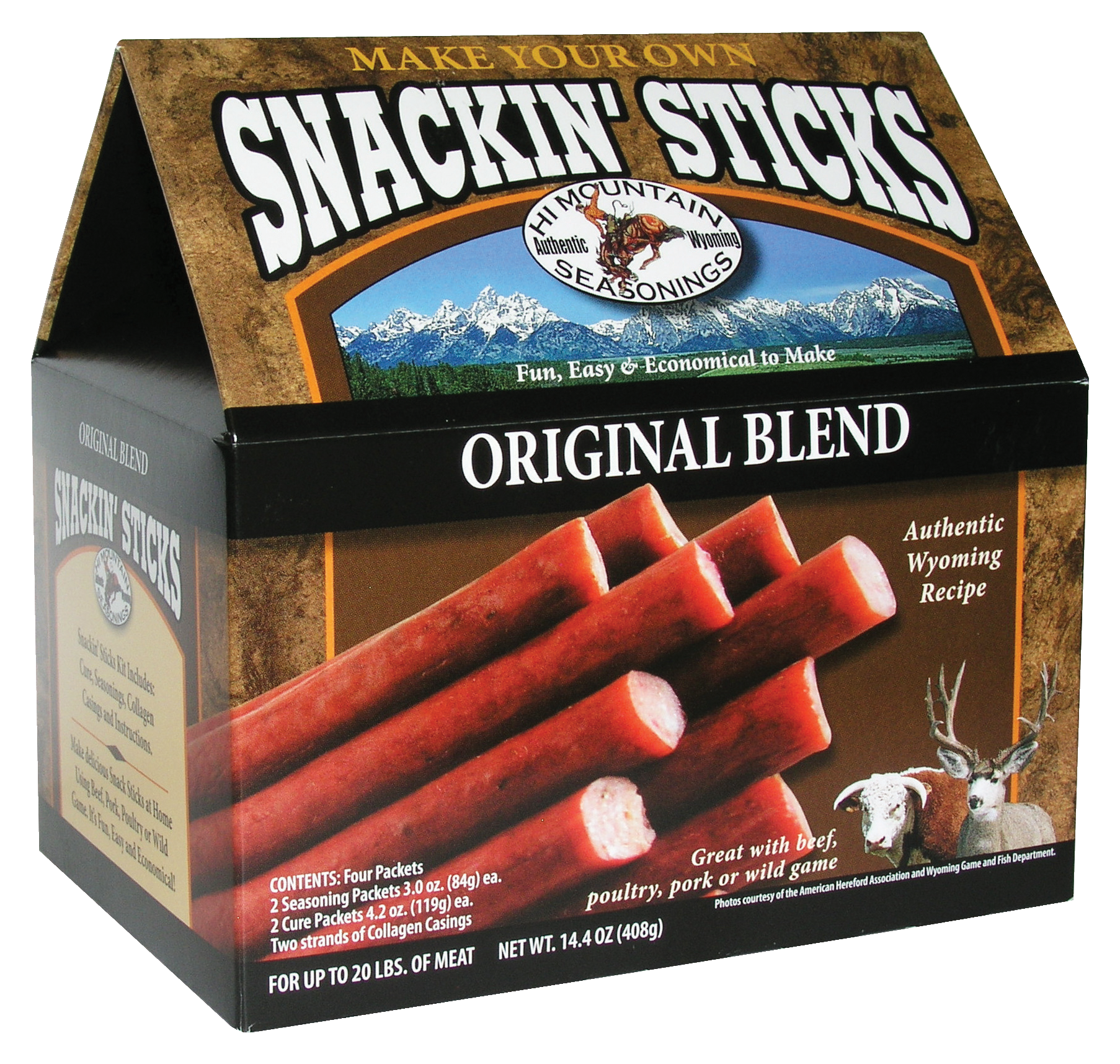 Hi Mountain Original Flavor Snackin Sticks Blend