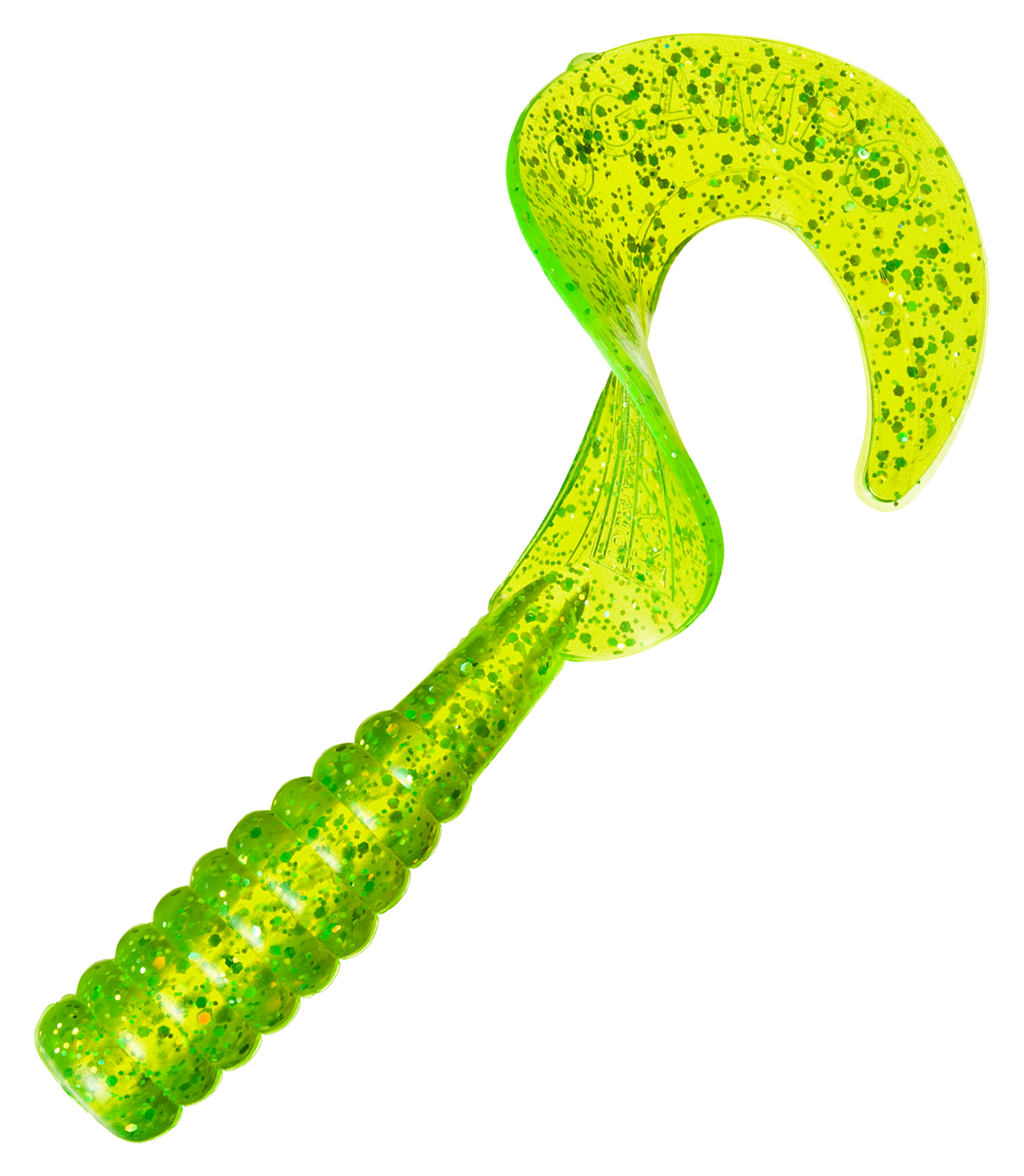 Kalins Mogambo Grub - Chartreuse Hologram - 6