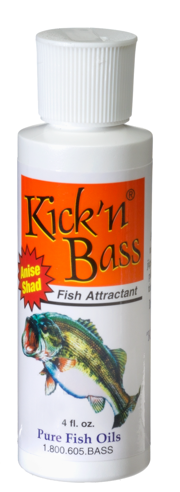 Kickn Bass Scent Fish Attractant - Anise - 4 oz.