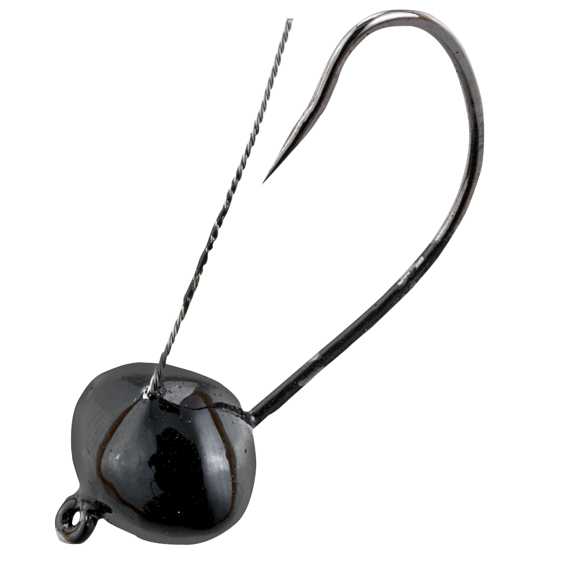 Buckeye Lures Flick-It Jigheads - Black - 3/32 oz.