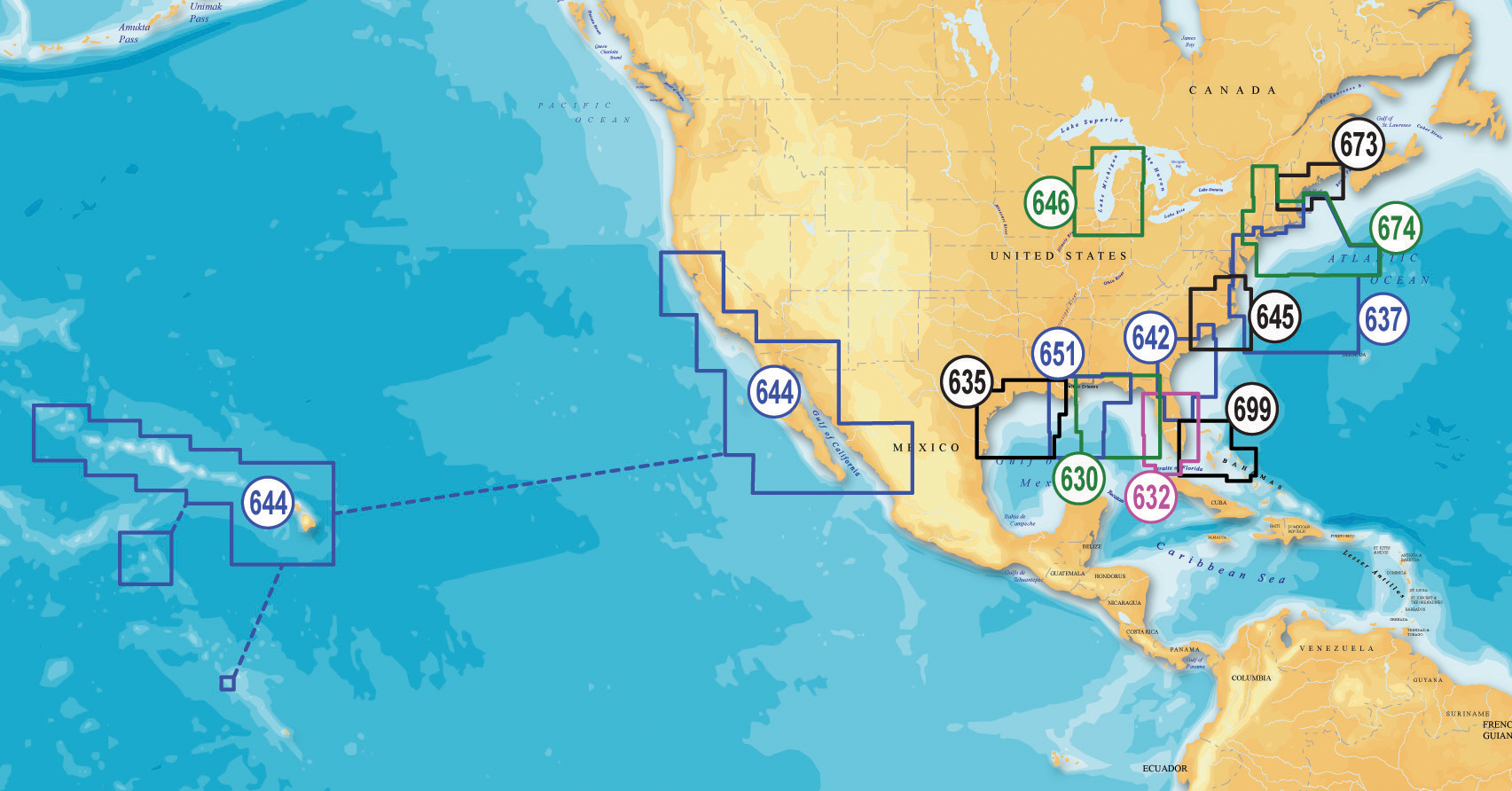Navionics Platinum+ Multi-Dimensional Electronic Marine Charts on SD for Chartplotters - West Fulf of Mexico