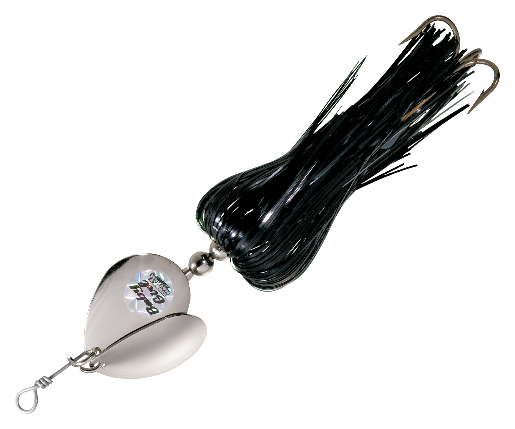 Musky Mayhem Baby Girl Spinner - 7 - Black/Nickel