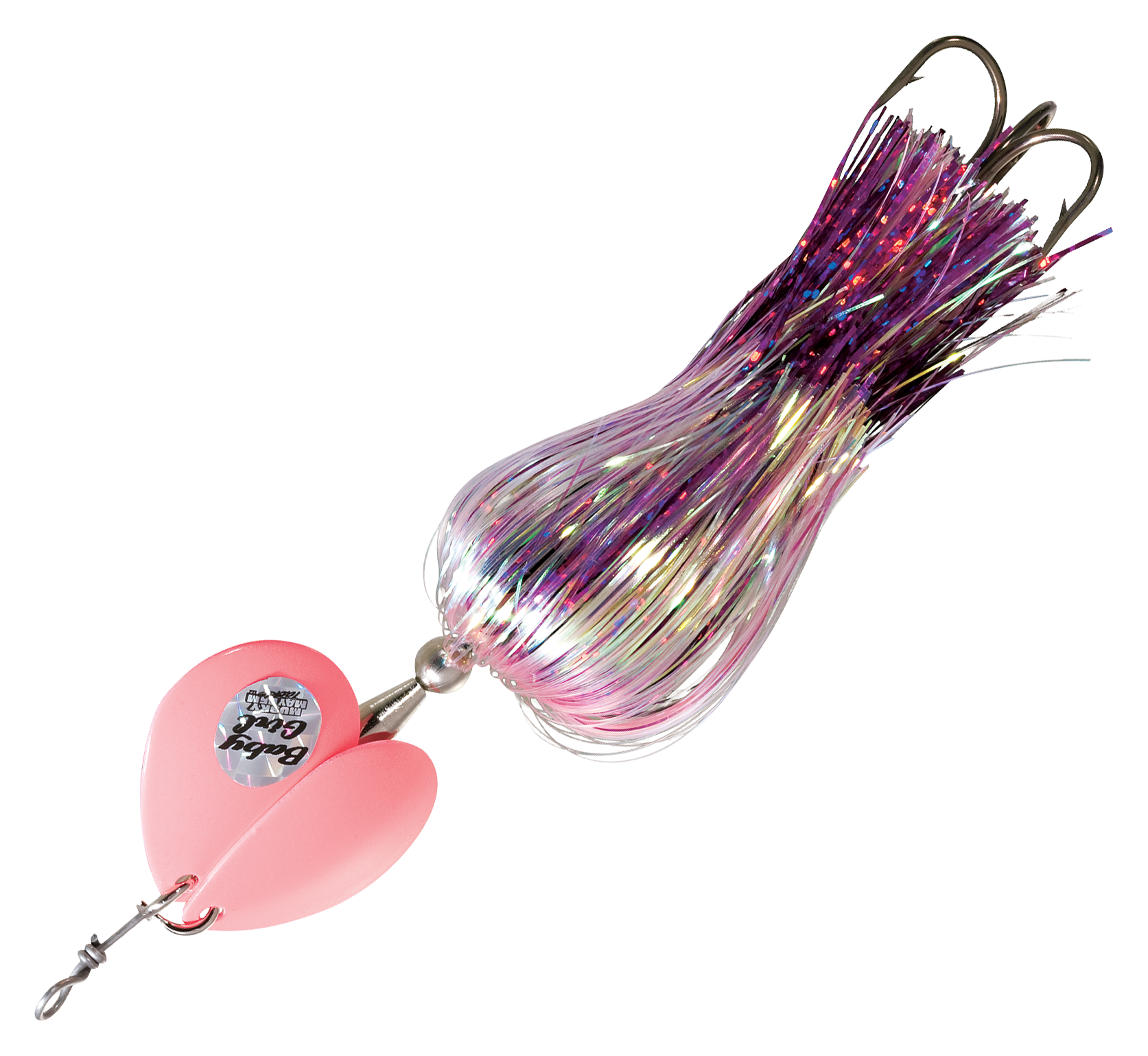 Musky Mayhem Baby Girl Spinner - 7 - Pink/Pink