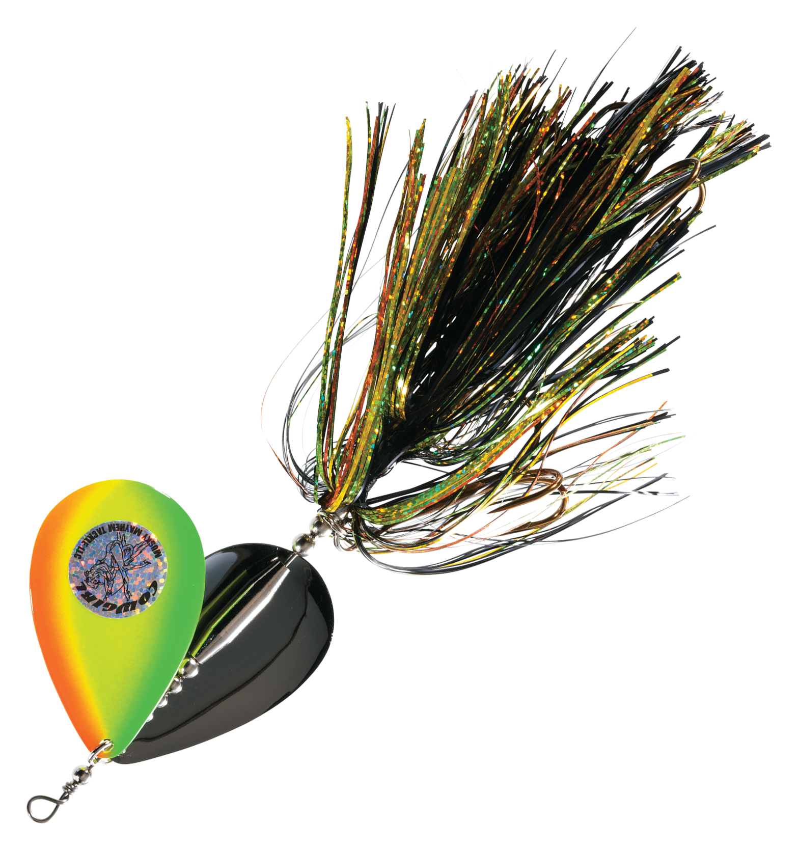 Musky Mayhem Tackle Double Cowgirl - Black Fire