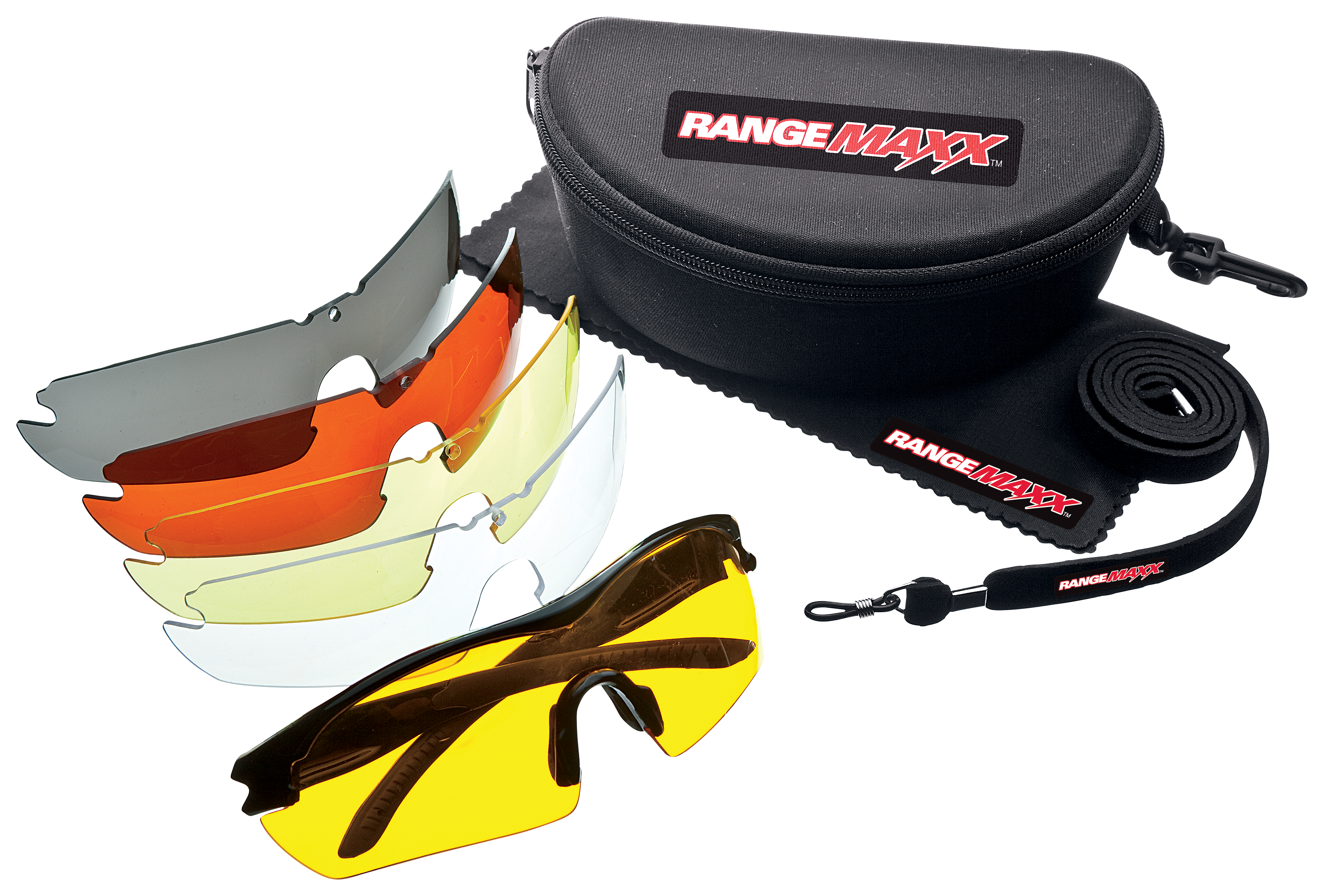 RangeMaxx 5-Lens Interchangeable Shooting Glasses - RangeMaxx