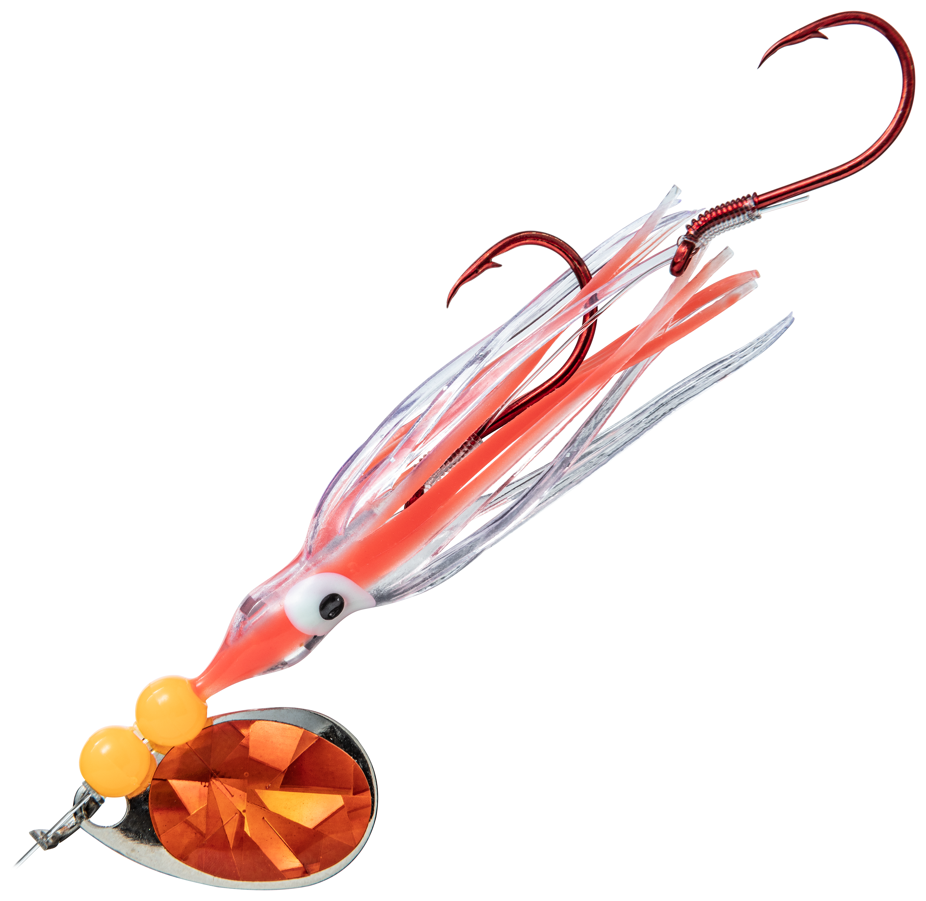 Image of Rocky Mountain Tackle Super Squid Rig - 1-1/2″ - UV Orange