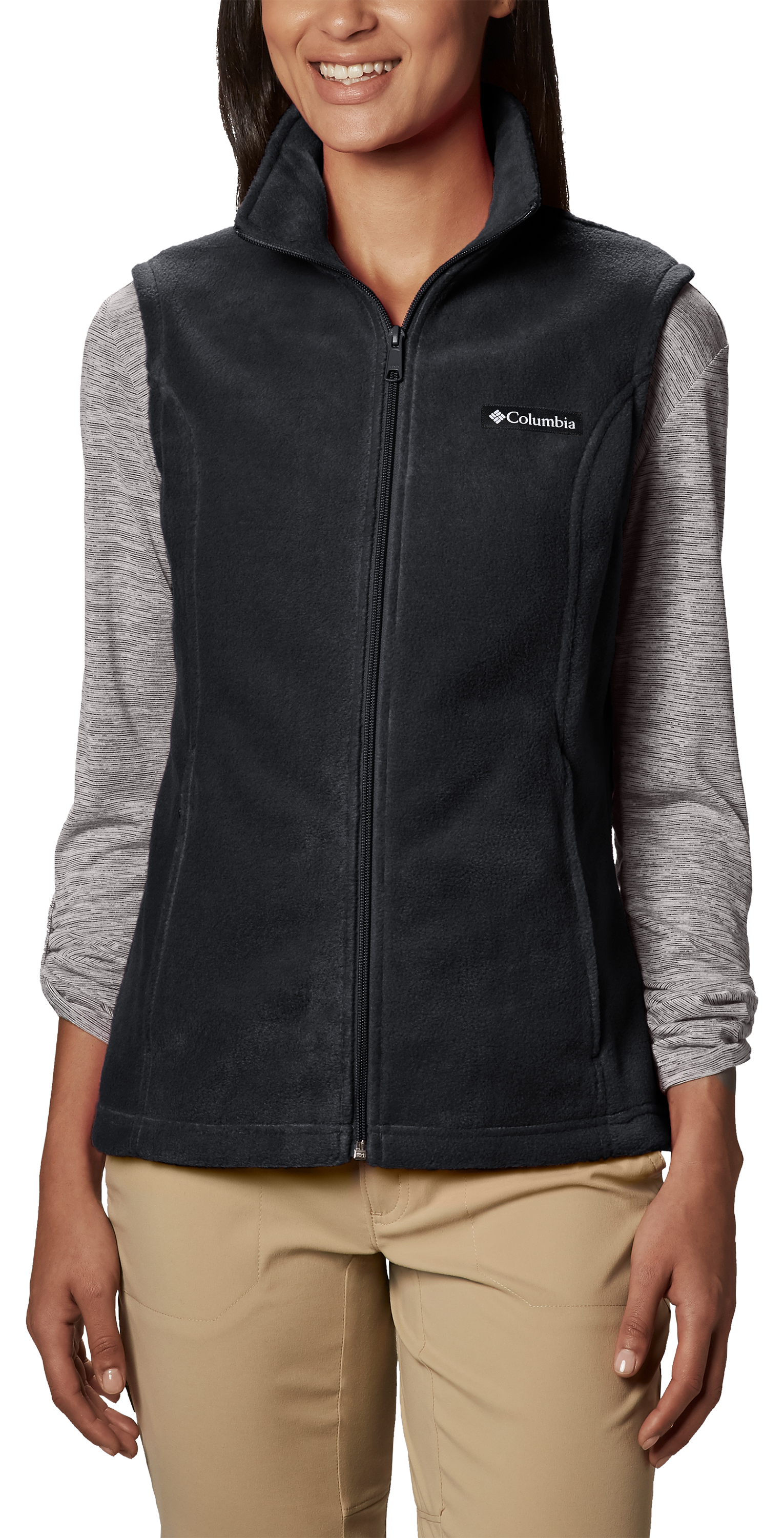 Columbia Benton Springs Vest for Ladies - Black - 3X