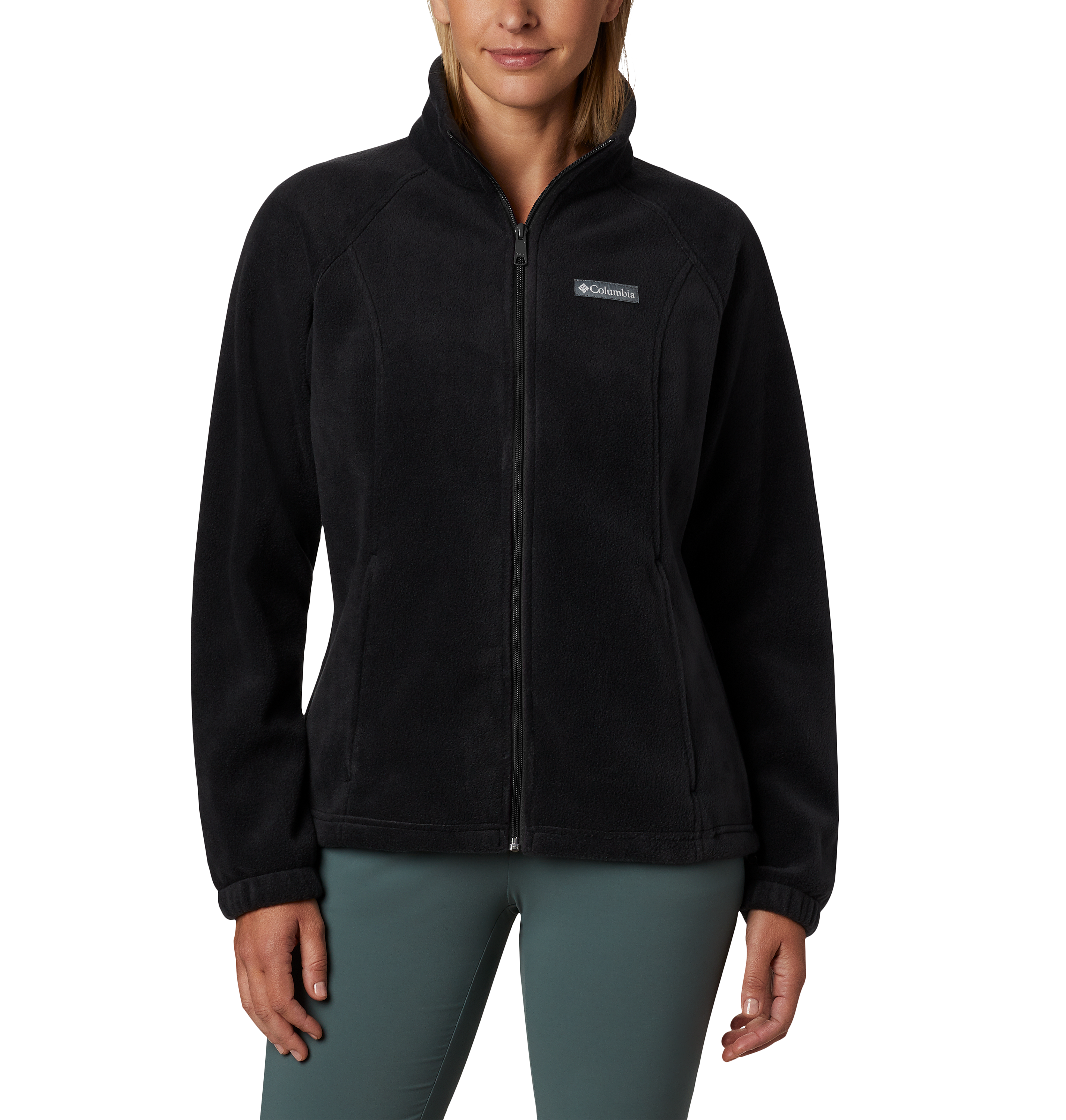 Columbia Benton Springs Full-Zip Fleece Jacket for Ladies - Black - S