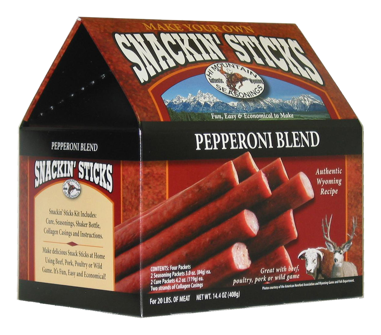 Hi Mountain Pepperoni Snackin Sticks Blend