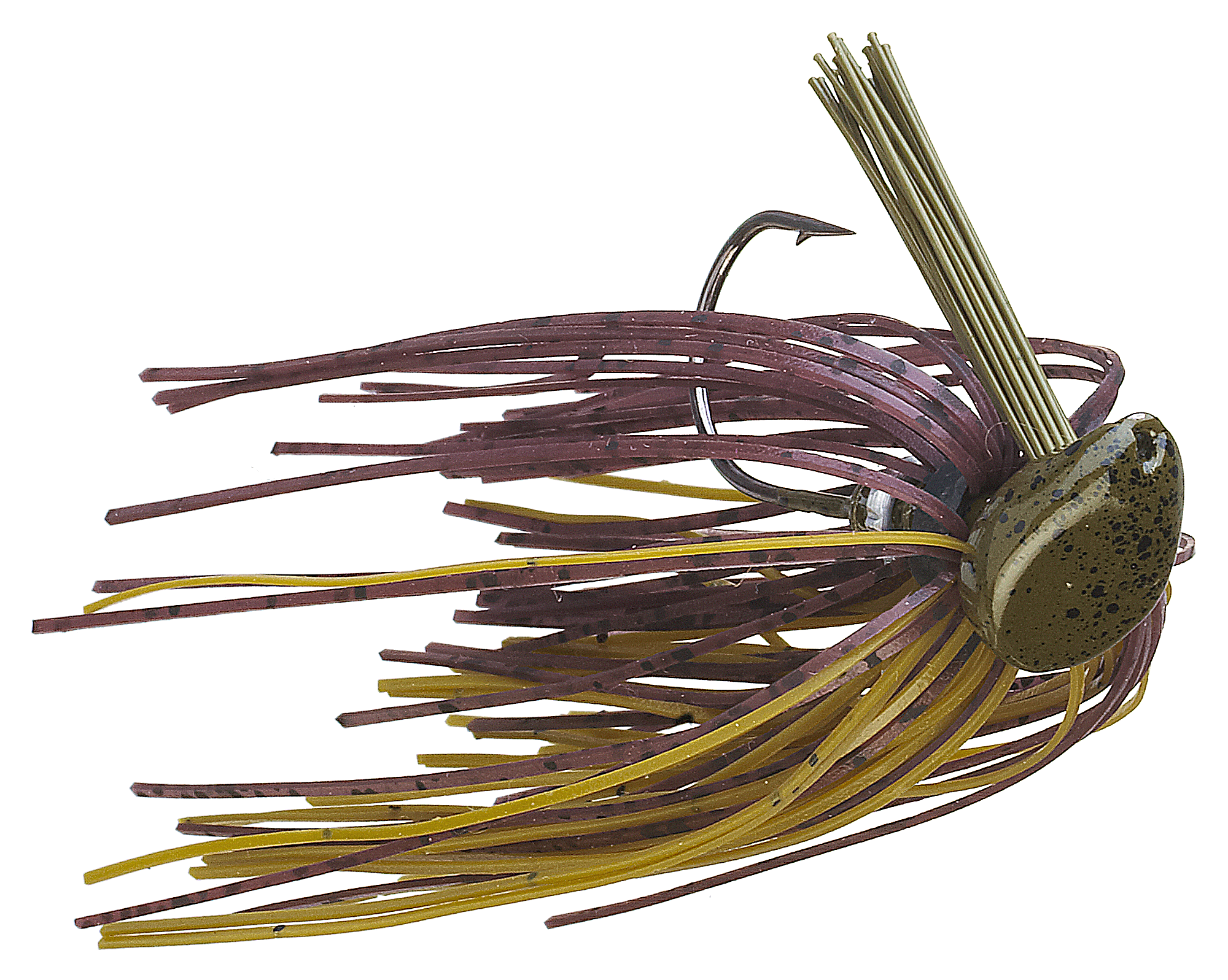 Buckeye Lures Flat Top Finesse Jig - 3/8 oz. - Green Pumpkin