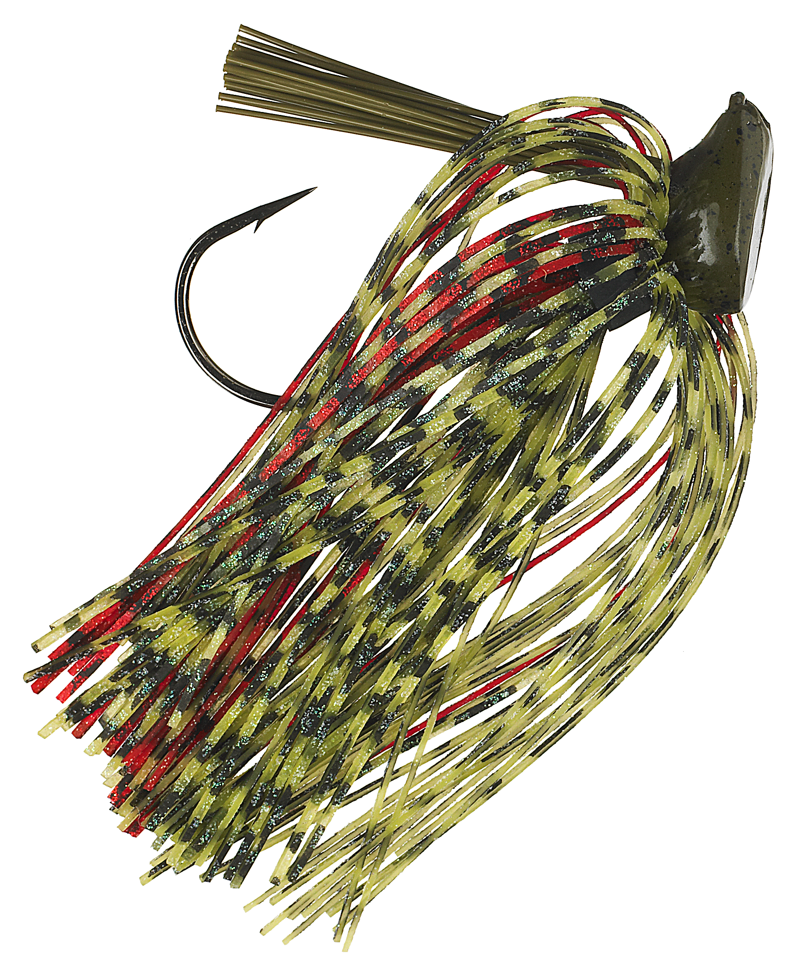 Buckeye Lures Flat Top Finesse Jig - 3/8 oz. - Watermelon/Red Flake