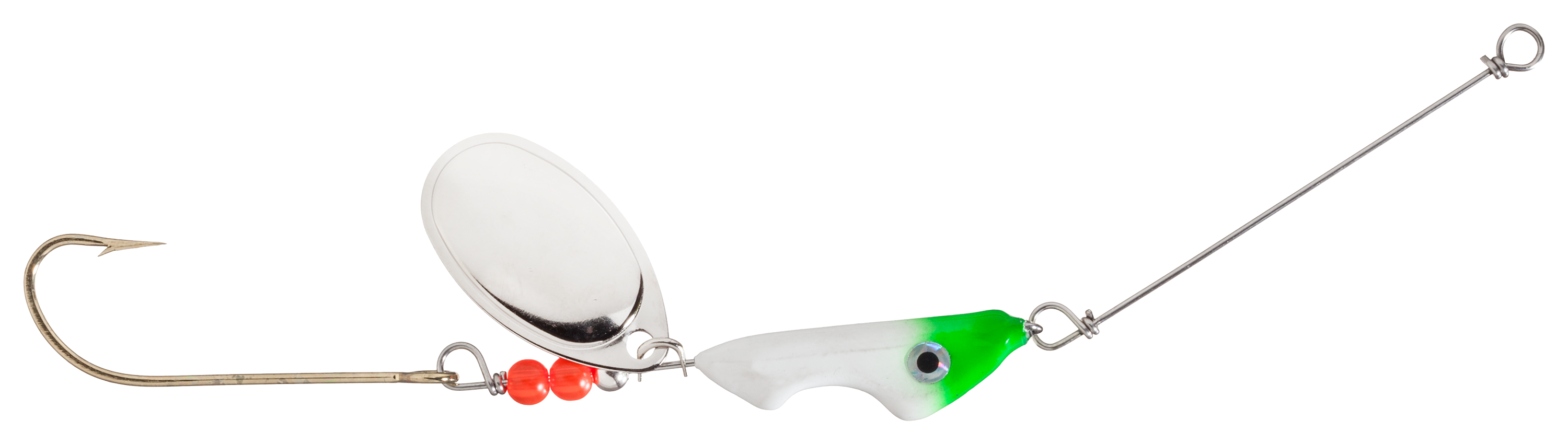 Erie Dearie Original Spinner - 3/4 oz. - Green White