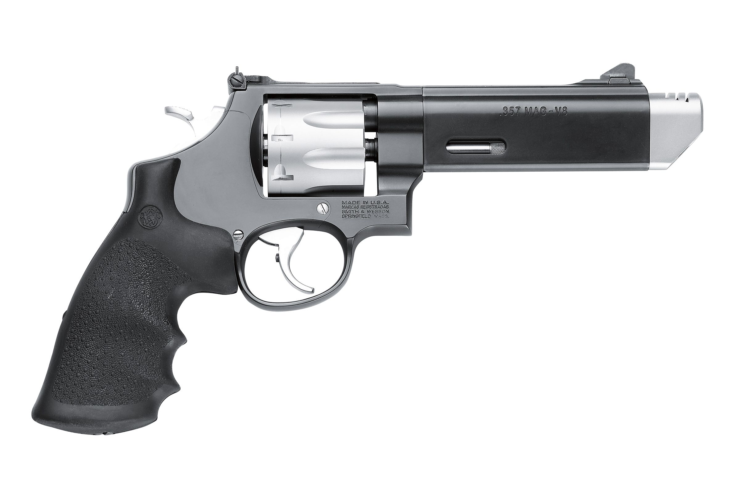 Image of Smith &Wesson Performance Center Model 627 V-Comp Single/Double Action Revolver