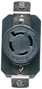 Marinco 12/24V Trolling Motor Receptacle