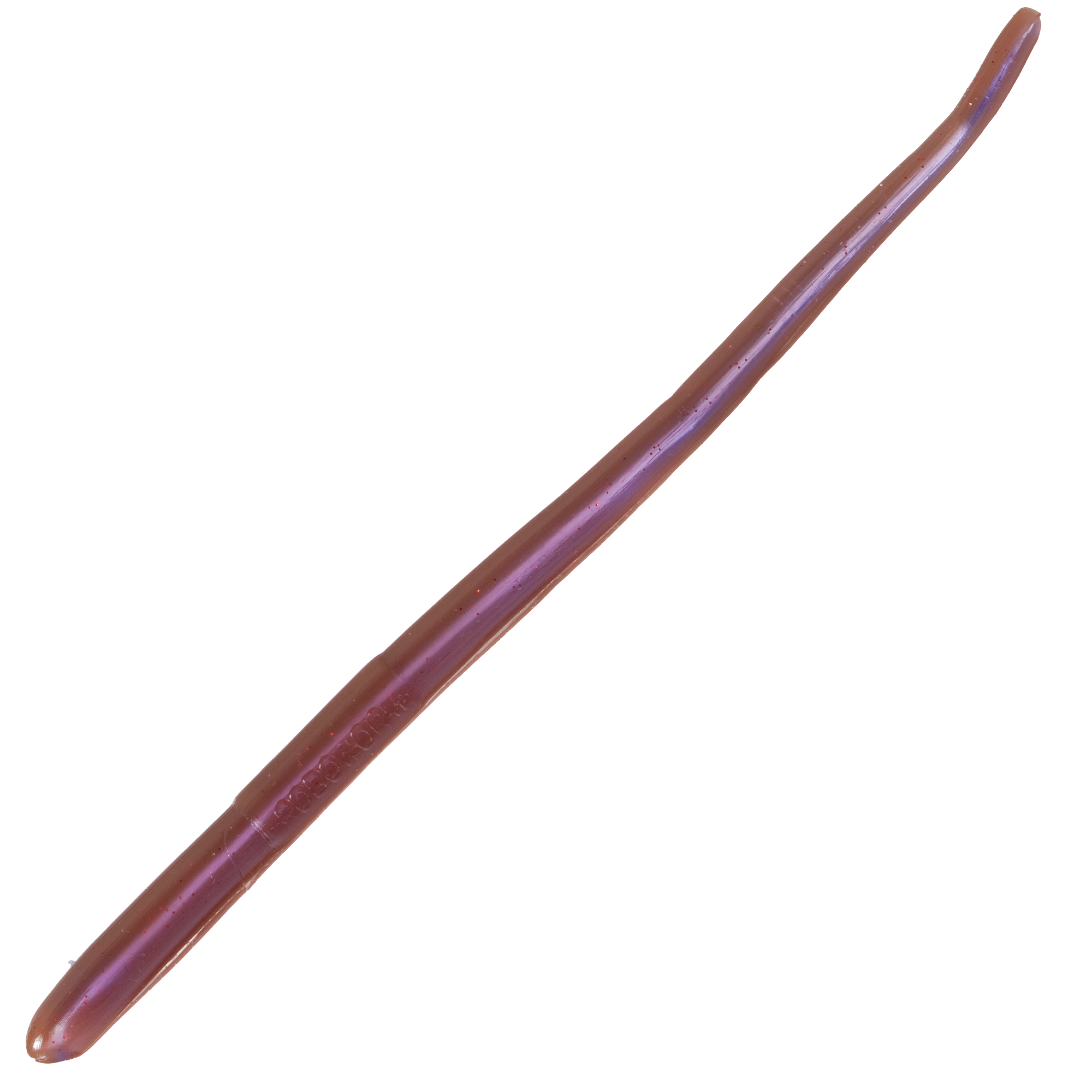 Image of Roboworm 4.5' Straight Worm - Oxblood/Red Flake