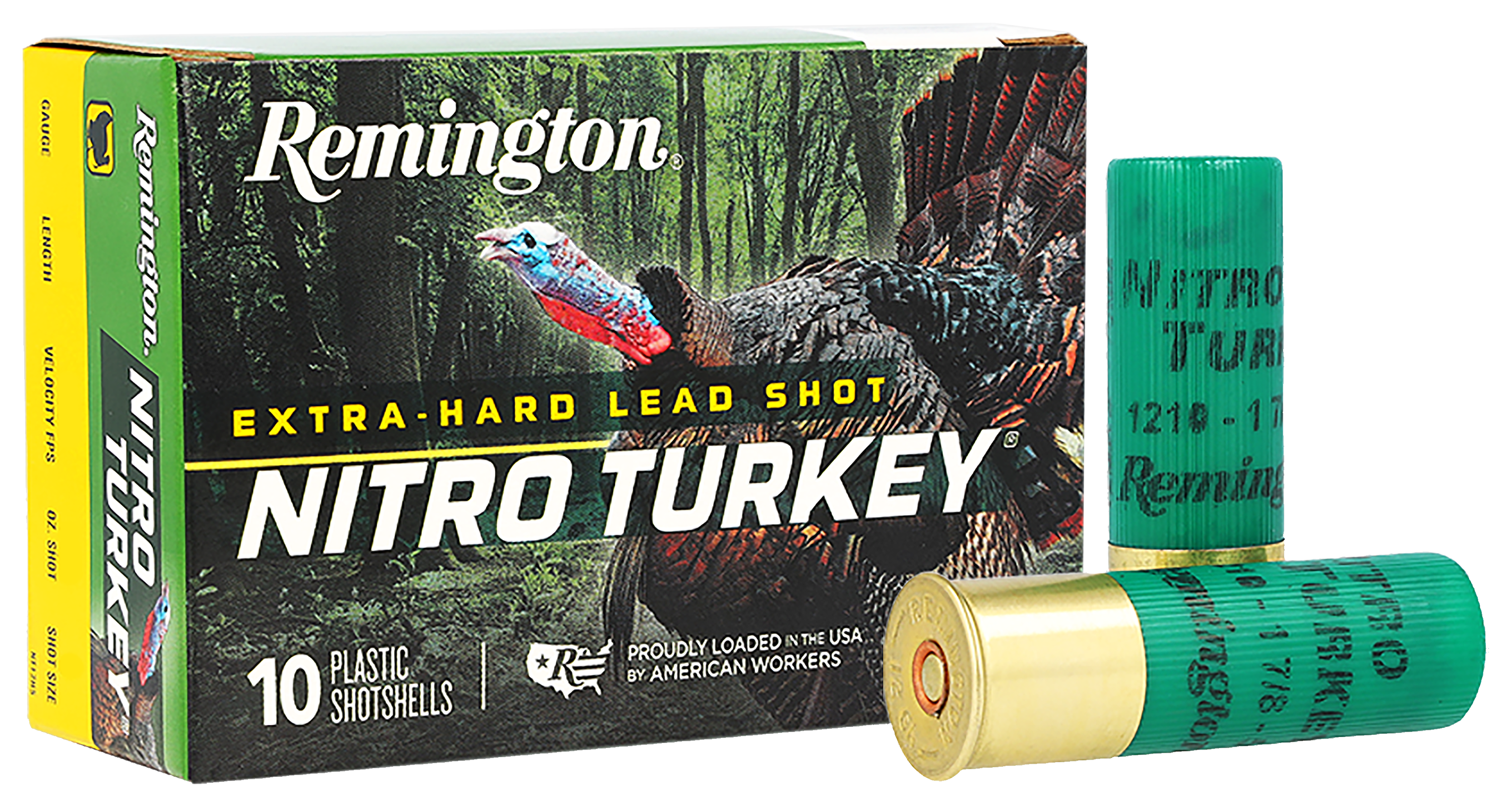 Image of Remington Nitro Turkey Extended Range Magnum Shotshells - 12 Gauge - 3.5″ - #6 Shot