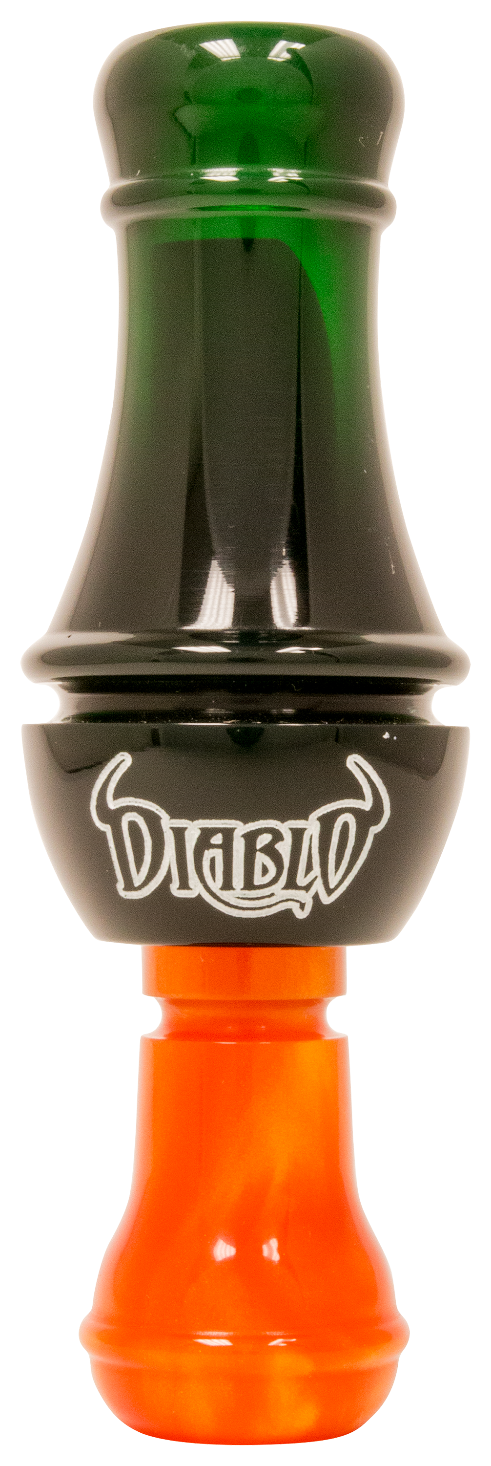 Rich-N-Tone Diablo Duck Call - Mallard Green/Orange