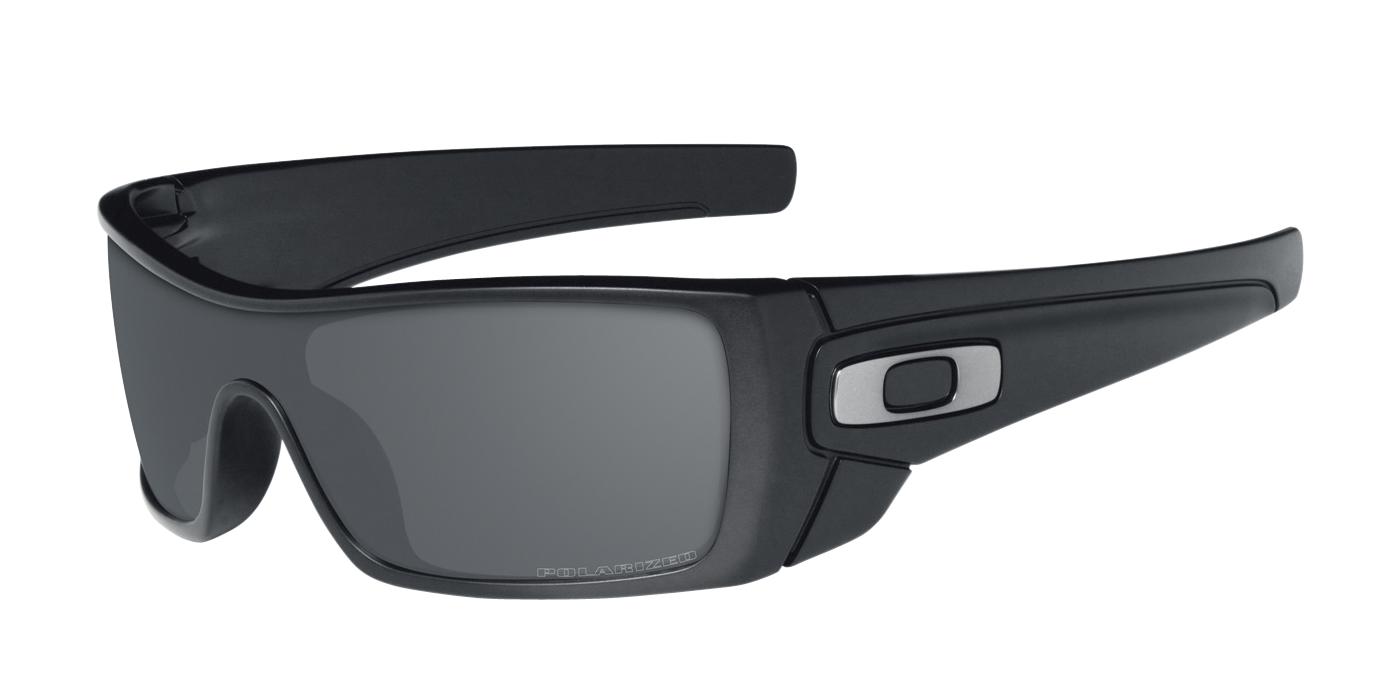 Oakley Batwolf 009101 Polarized Sunglasses - Matte Black/Grey