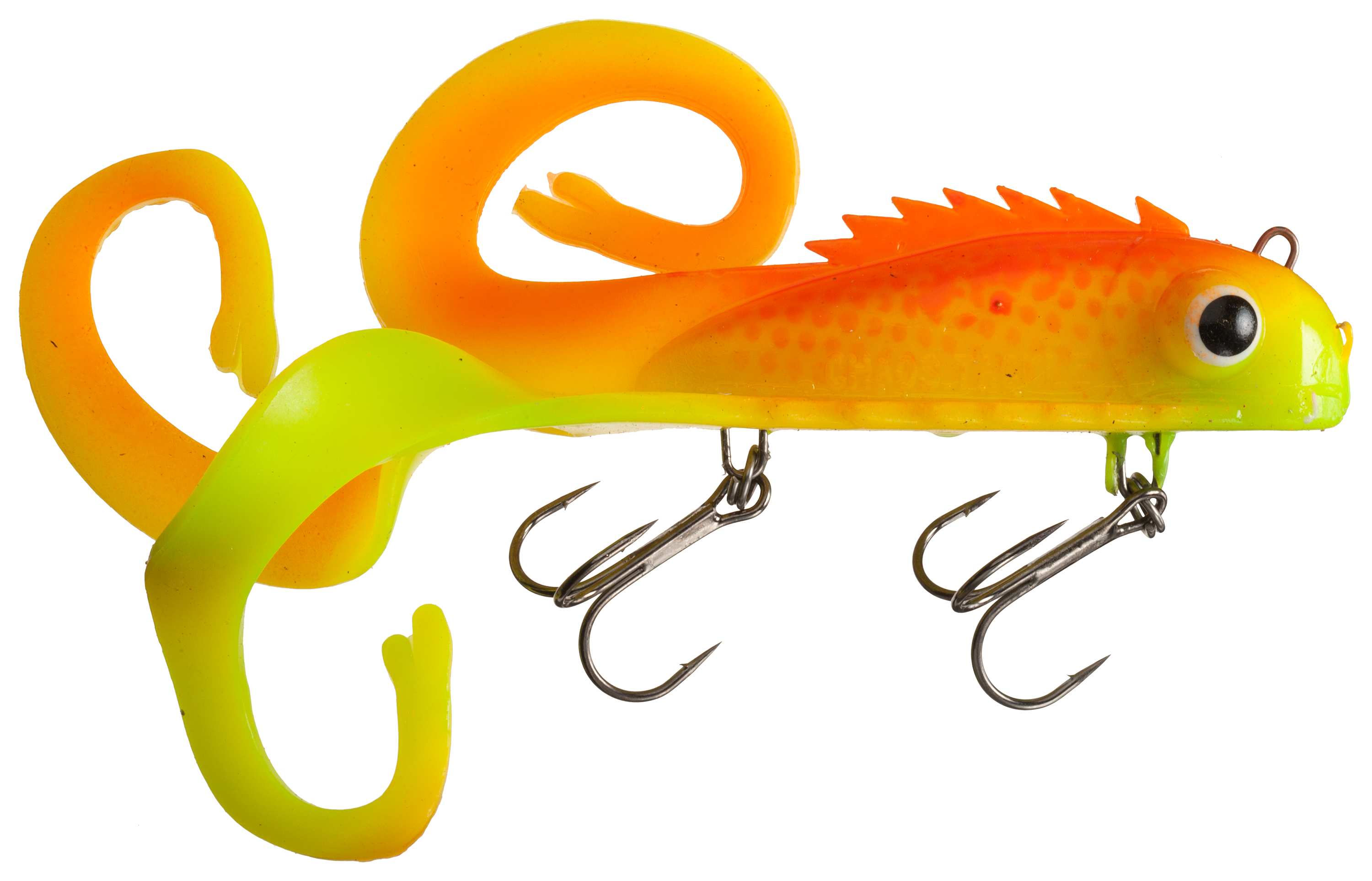 Image of Chaos Tackle Mini Medussa Swimbait - 9″ - Clown