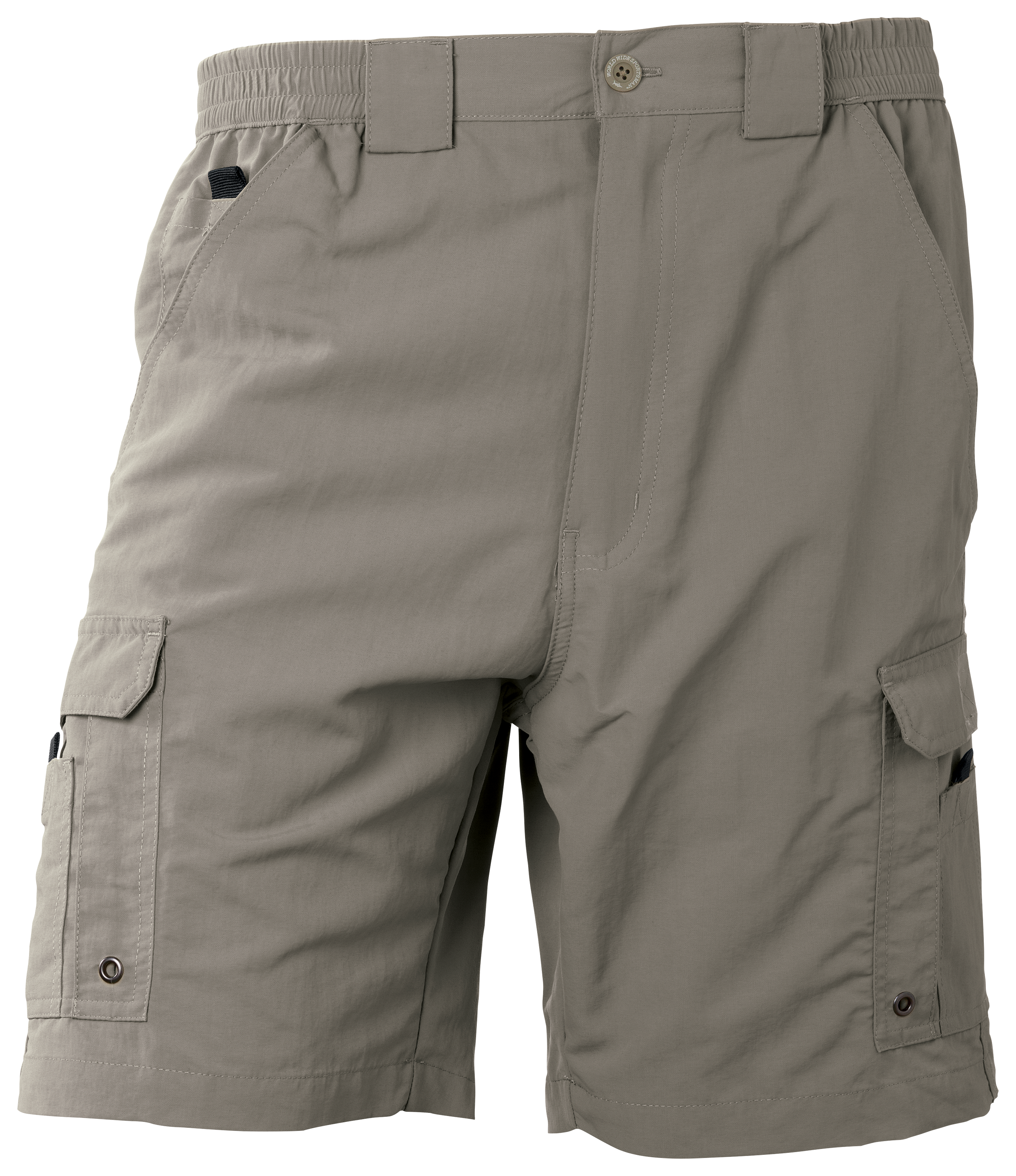 World Wide Sportsman Baitcast Shorts for Men - Gravel - 34