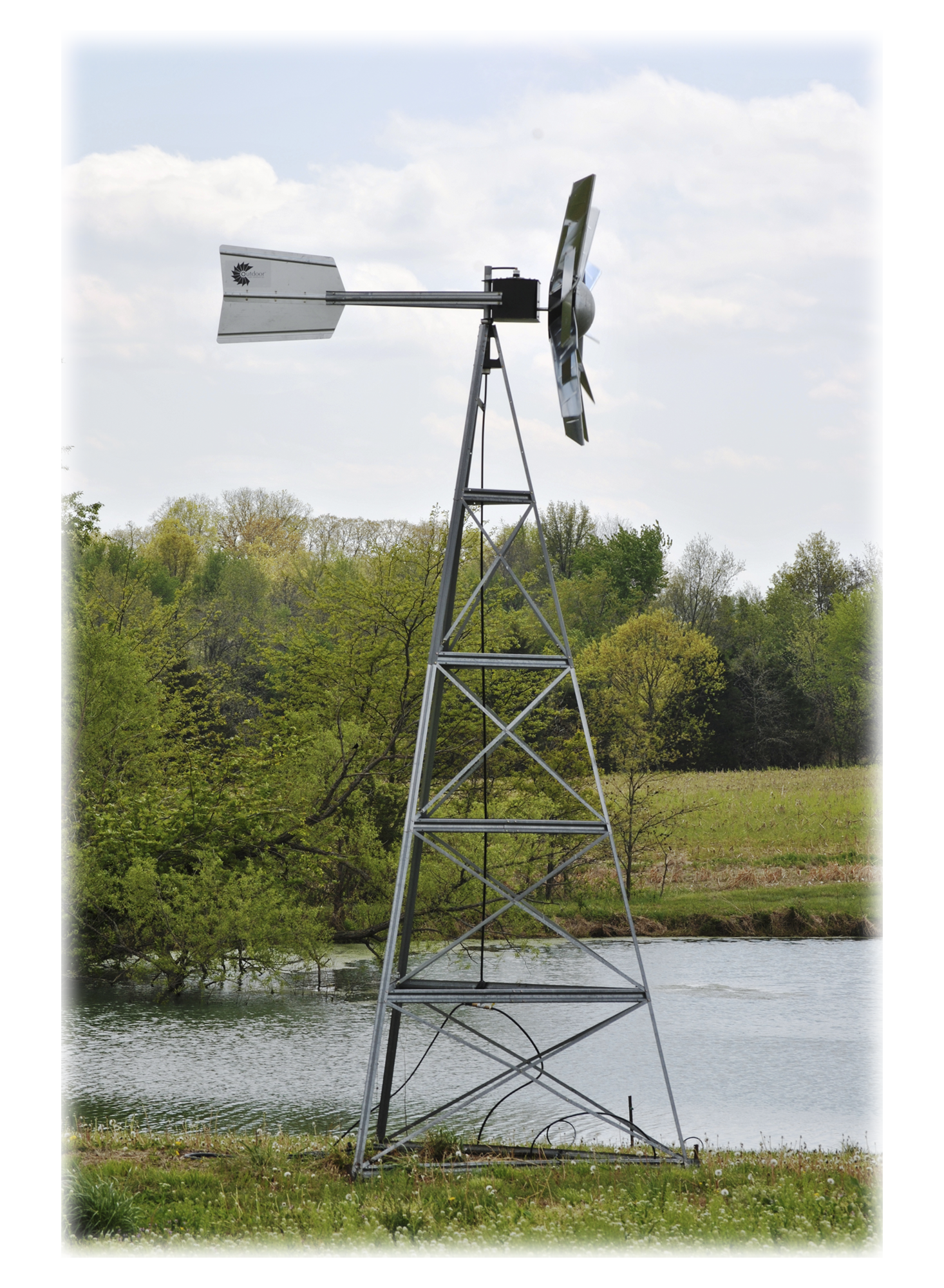 Outdoor Water Solutions Windmill Aeration System