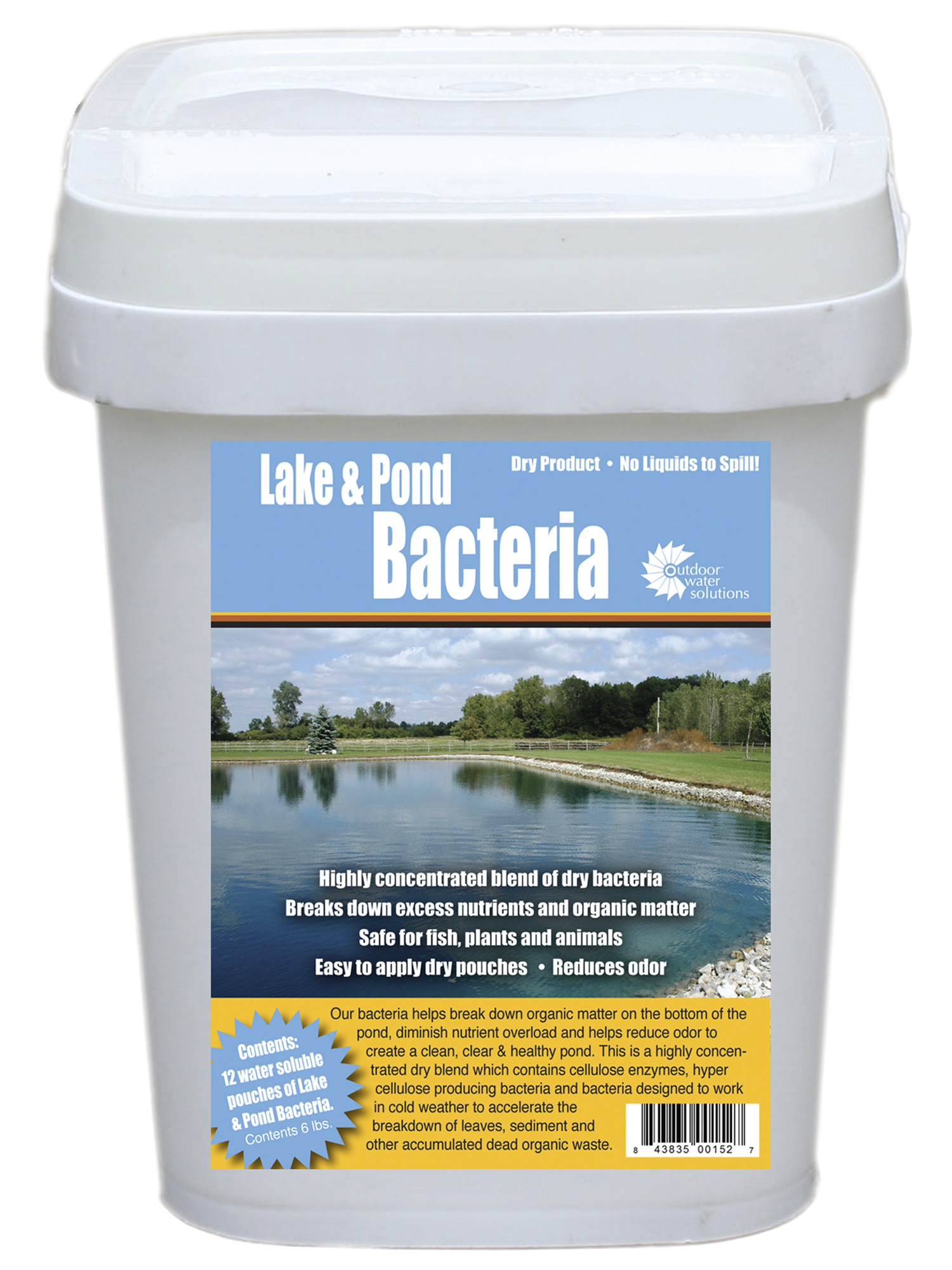 Outdoor Water Solutions Lake &Pond Bacteria