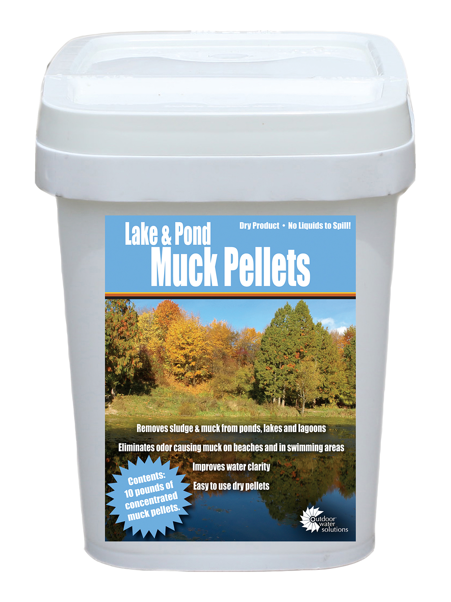 Image of Outdoor Water Solutions Lake &Pond Muck Pellets - 10 lb.