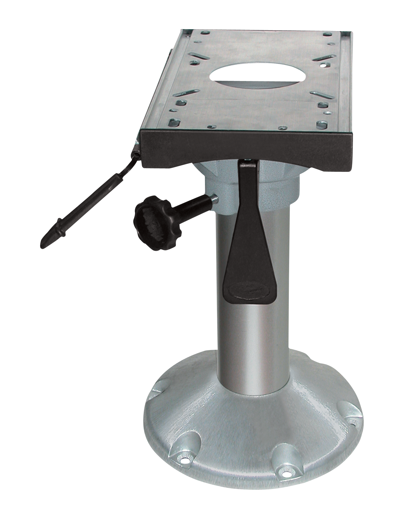 Image of Wise 15″ Fixed Pedestal with Fore and Aft Slide for Offshore Boat Seat/Pedestal Combinations