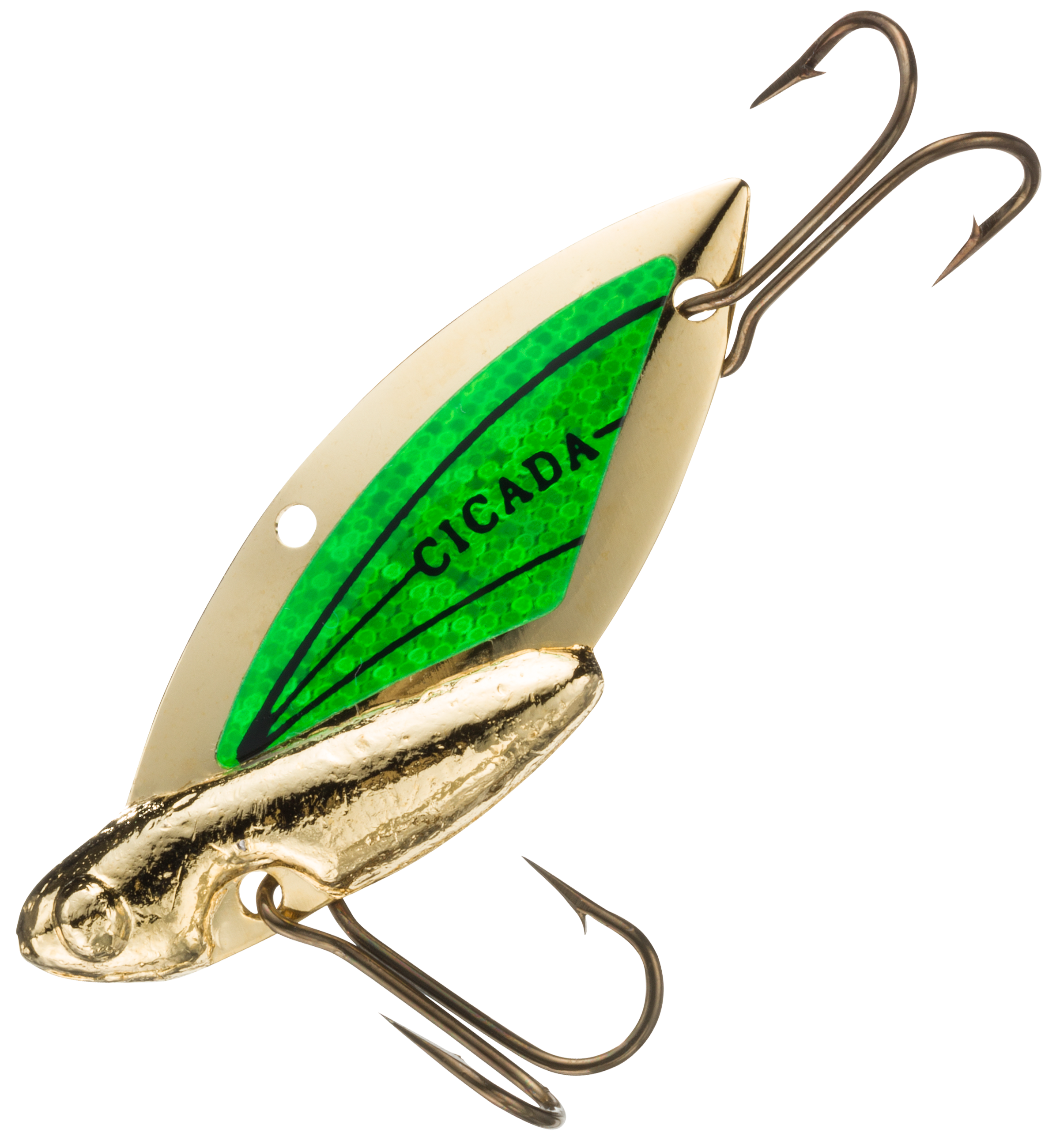 Reef Runner Cicada - 2 - Gold Hot  Green
