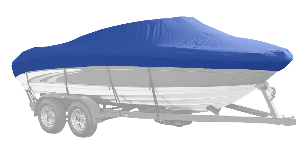 Bass Pro Shops Select Fit Sharkskin Supreme SD Boat Cover by Westland - Blue - 18'6' to 19'5'