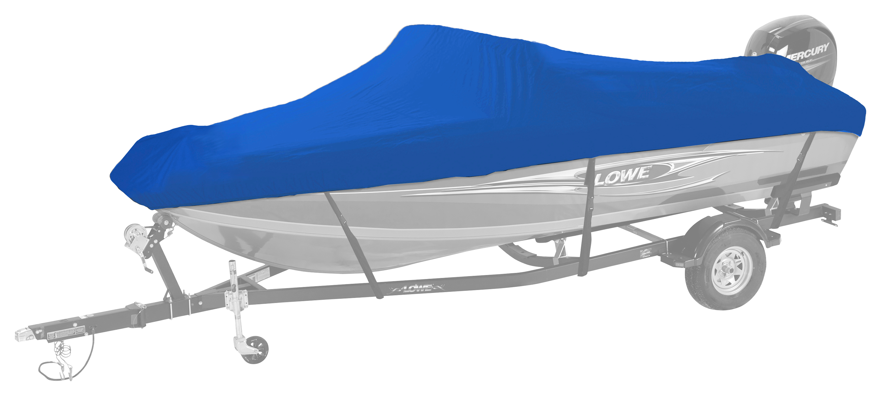 Bass Pro Shops Bass Pro Shops Select Fit Hurricane Boat Cover by Westland for V-Hull Models with Trolling Motor - Blue - 18'6'-19'5' - $419.98 at Cabela's Program