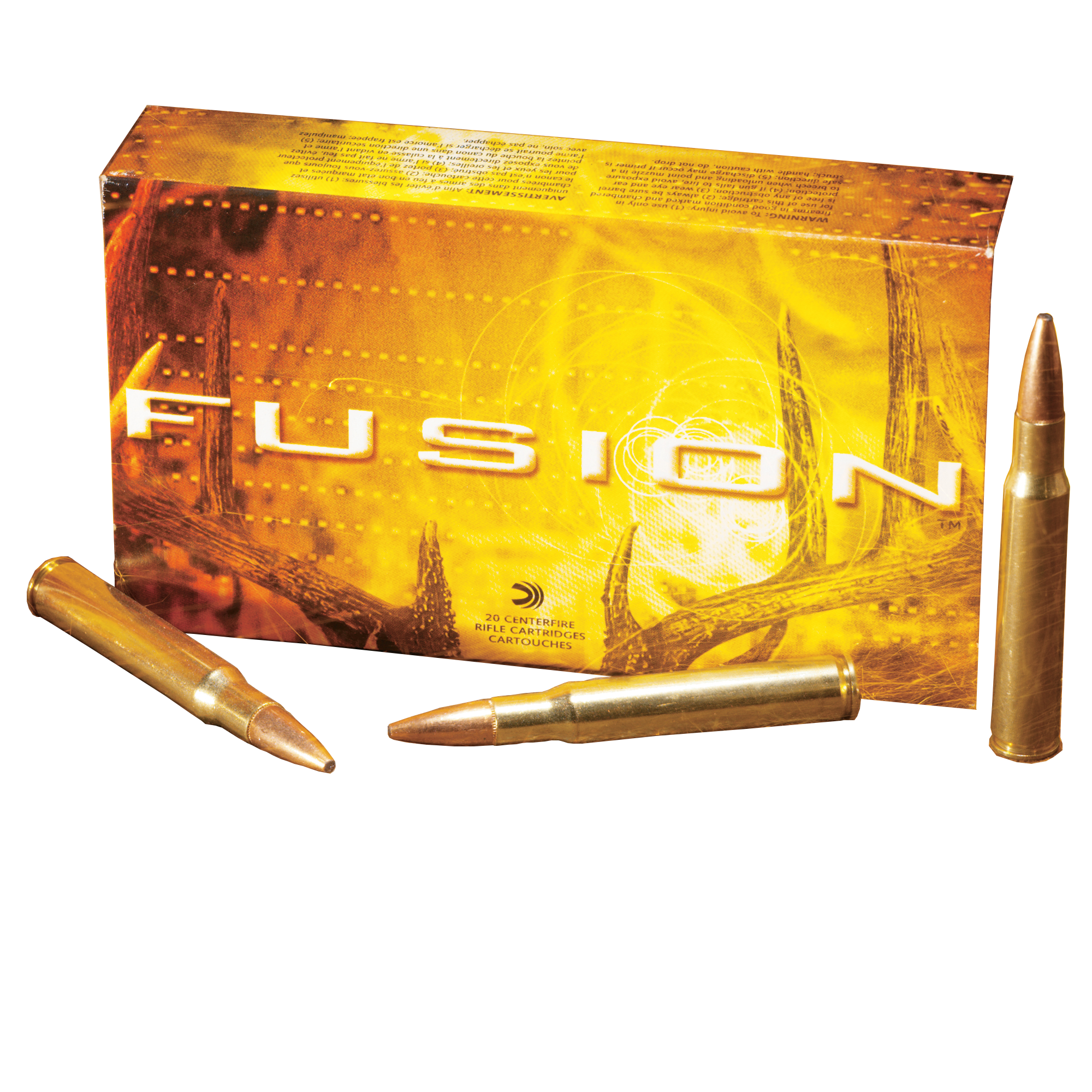Federal Premium Fusion .308 Winchester 165 Grain Soft-Point Centerfire Rifle Ammo