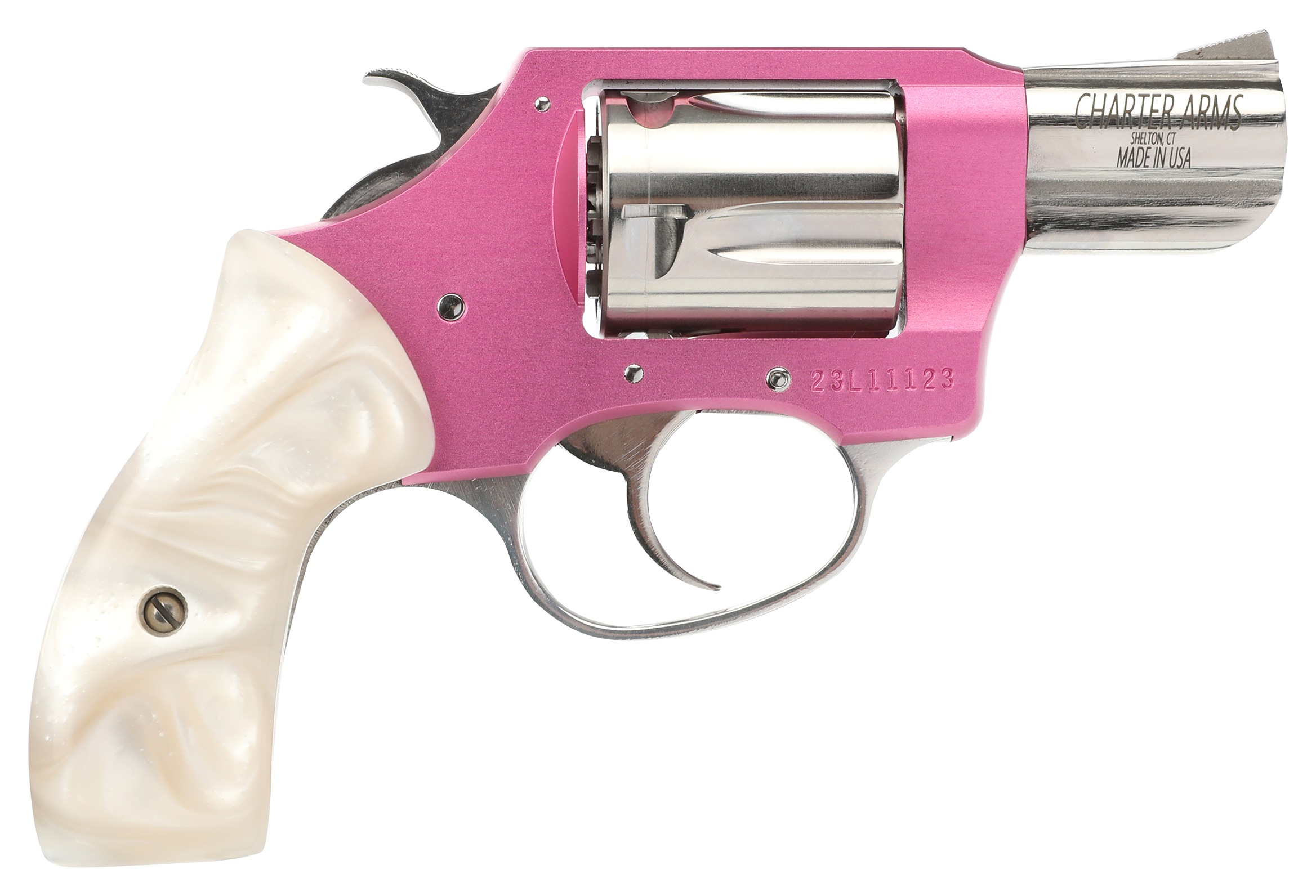 Charter Arms Chic Lady DoubleAction Revolver  38 Spl  Pink Aluminum