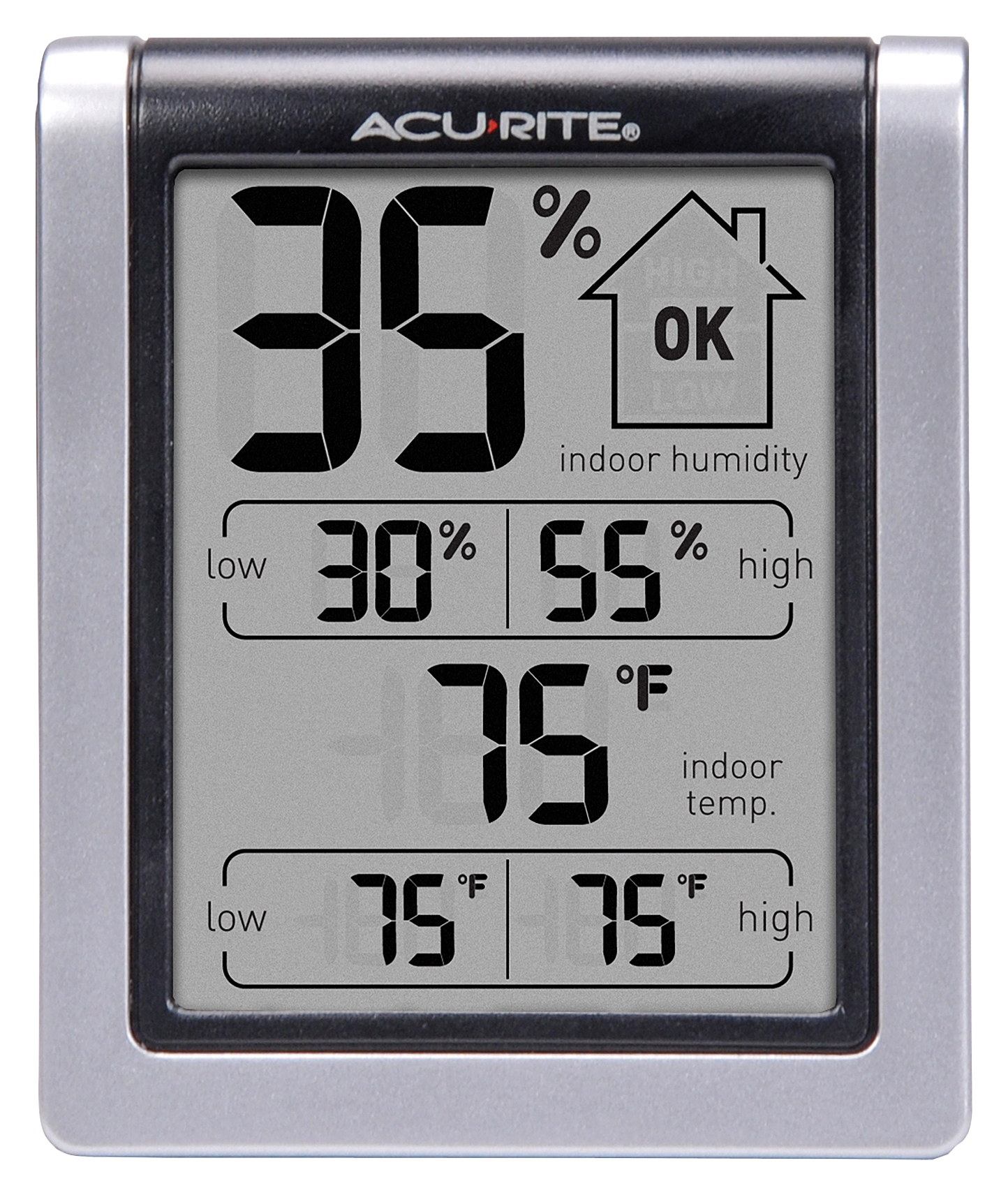 AcuRite 3 Digital Humidity and Temperature Comfort Monitor