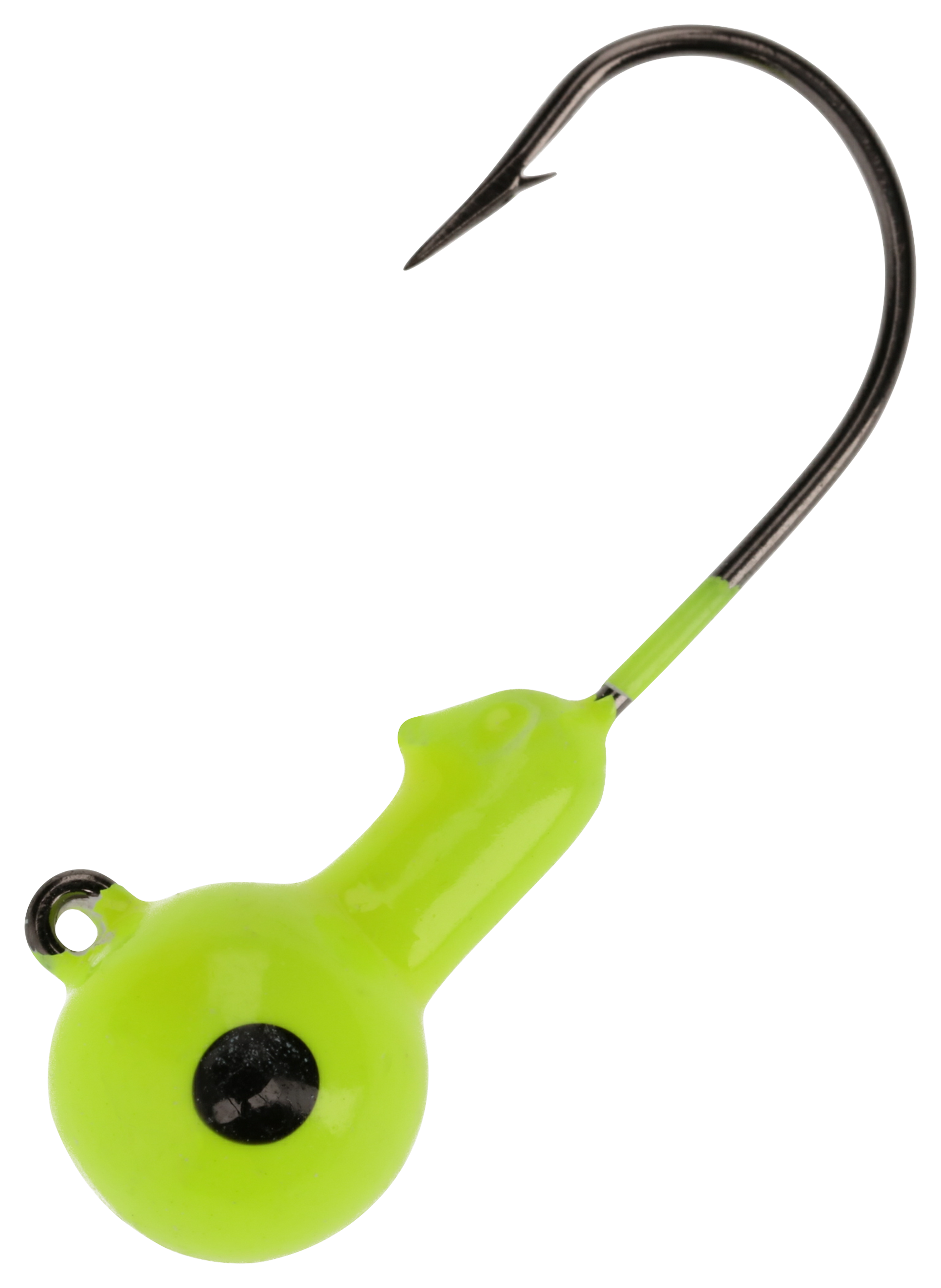Eagle Claw Non-Lead Jighead - 3/8 oz. - Green Chartreuse