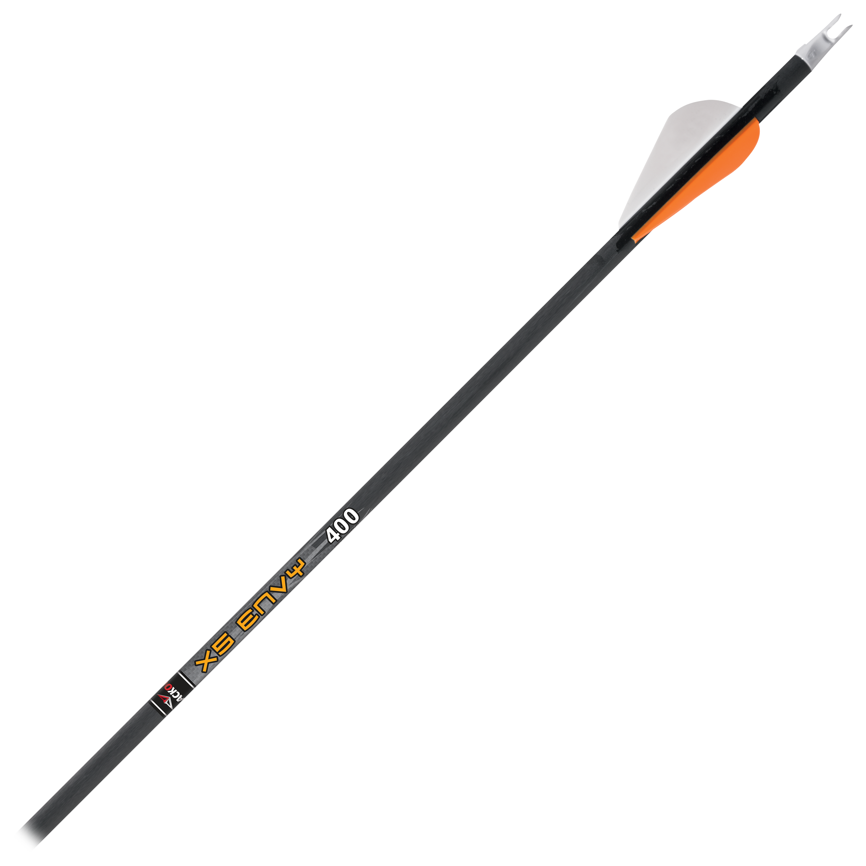 Image of BlackOut X5 Envy Carbon Arrows with 2' Vanes - 340 Shaft - 6 pack