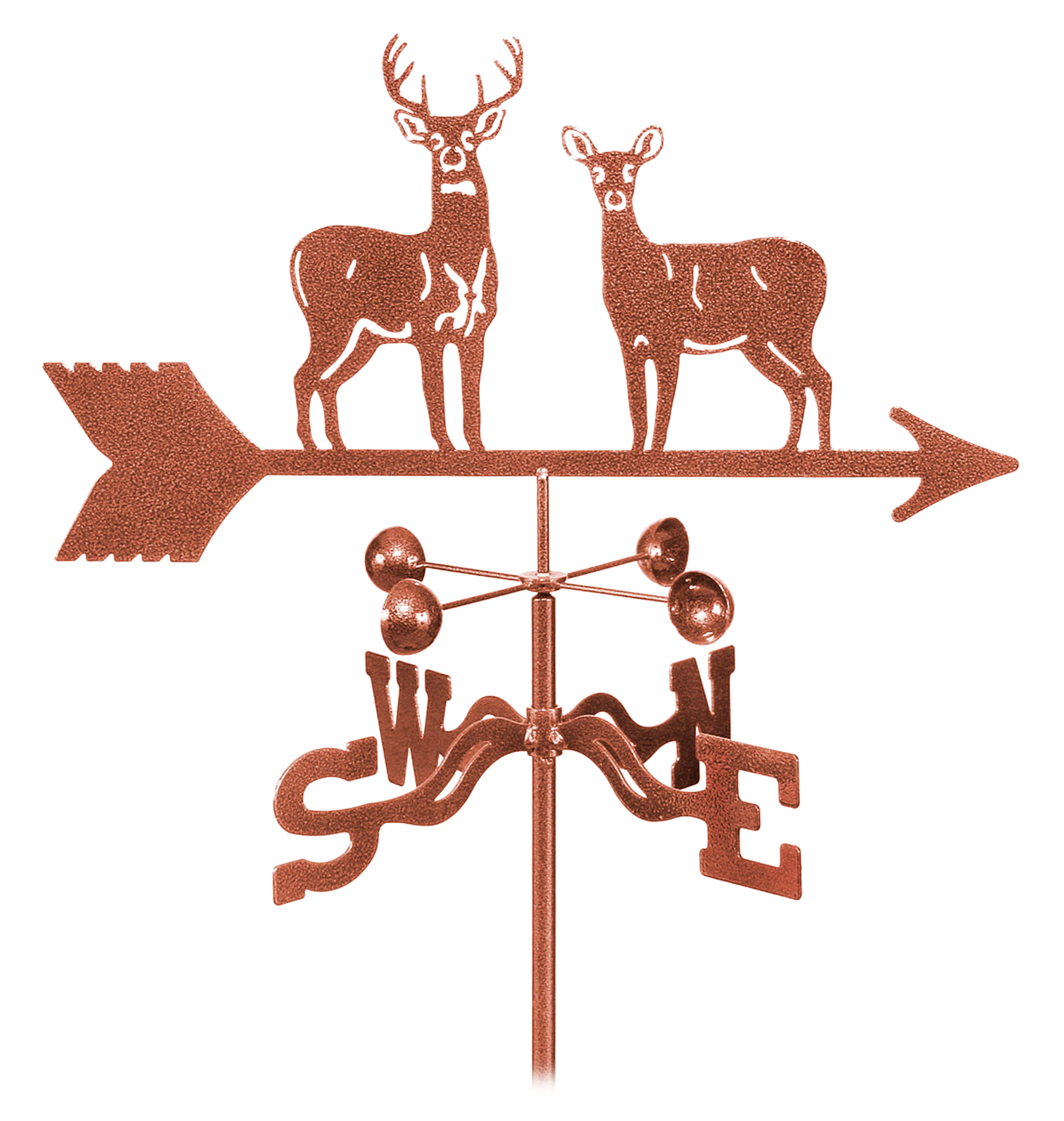 EZ Vane Standing Deer Weathervane - Garden