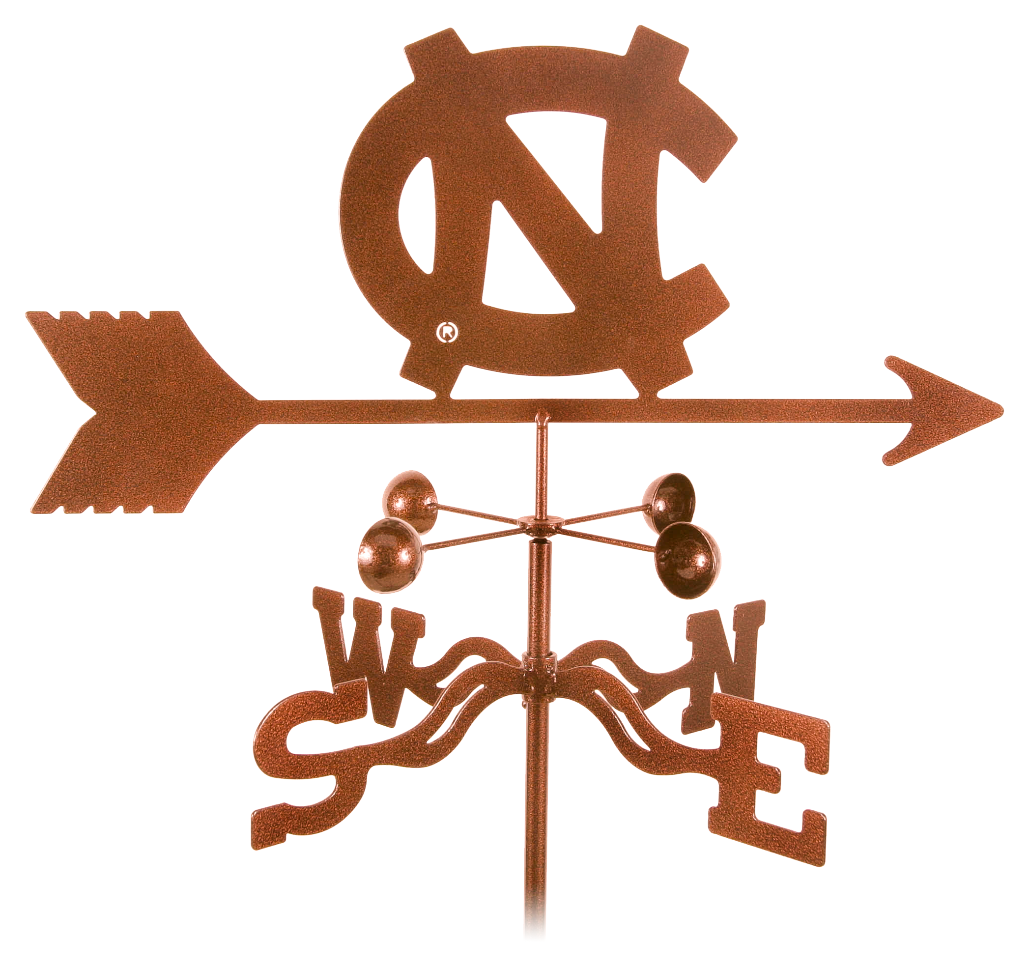 EZ Vane University of North Carolina Weathervane - Deck Mount