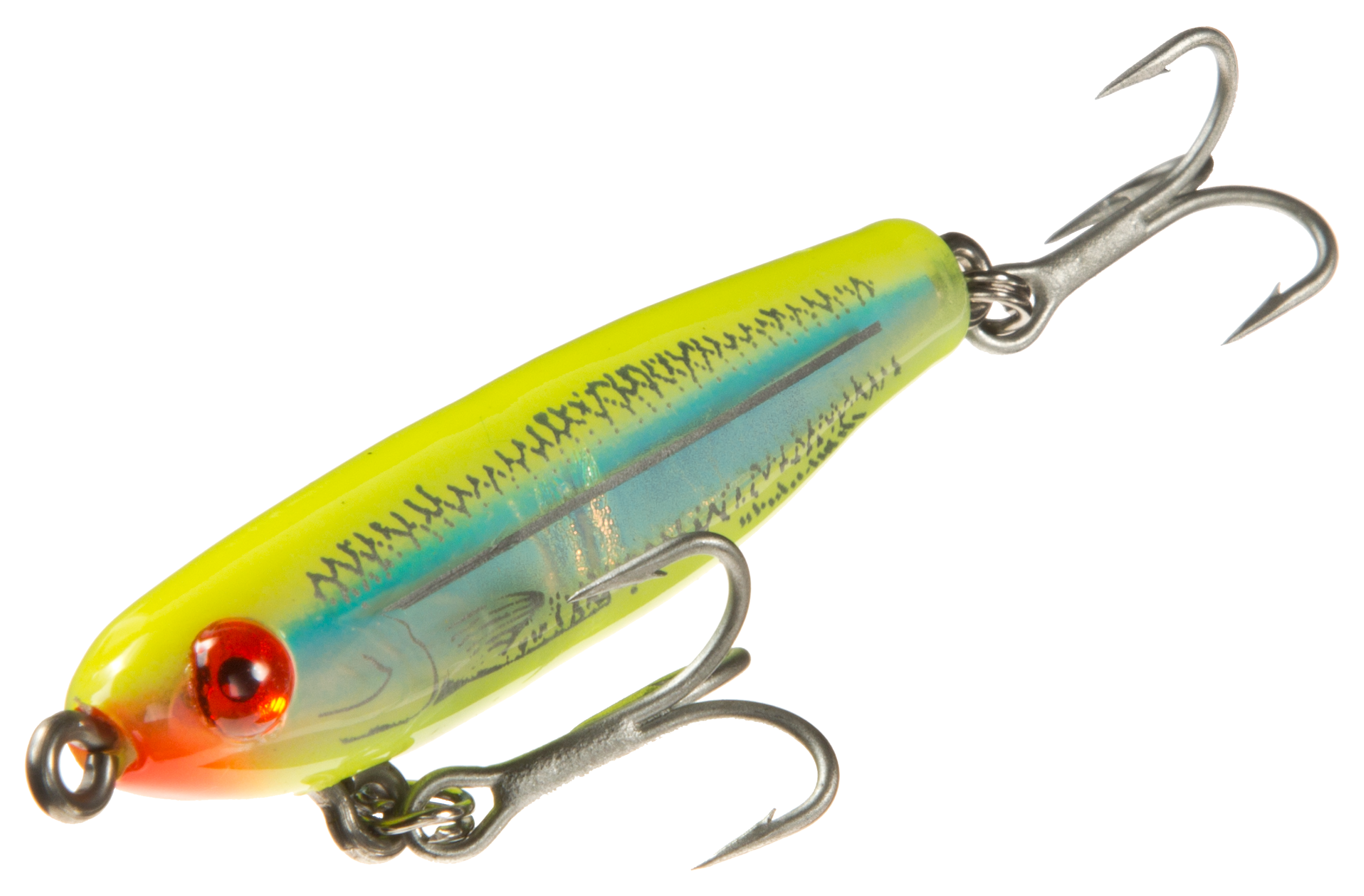 Image of MirrOlure MirrOglass Suspending Twitchbait - 2-1/4″ - Chartreuse