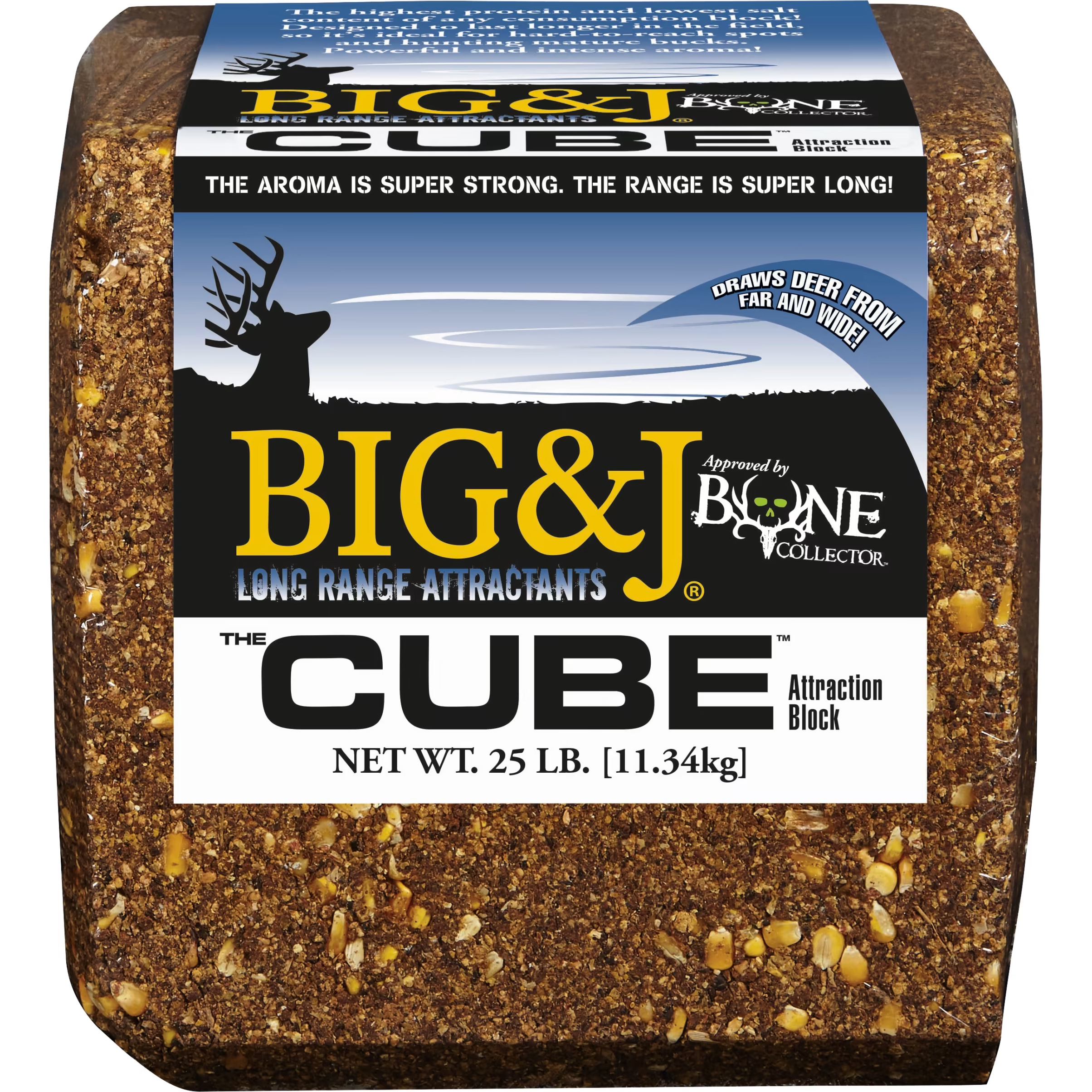 Big &J BB2 The Cube Deer Supplement Attraction Block