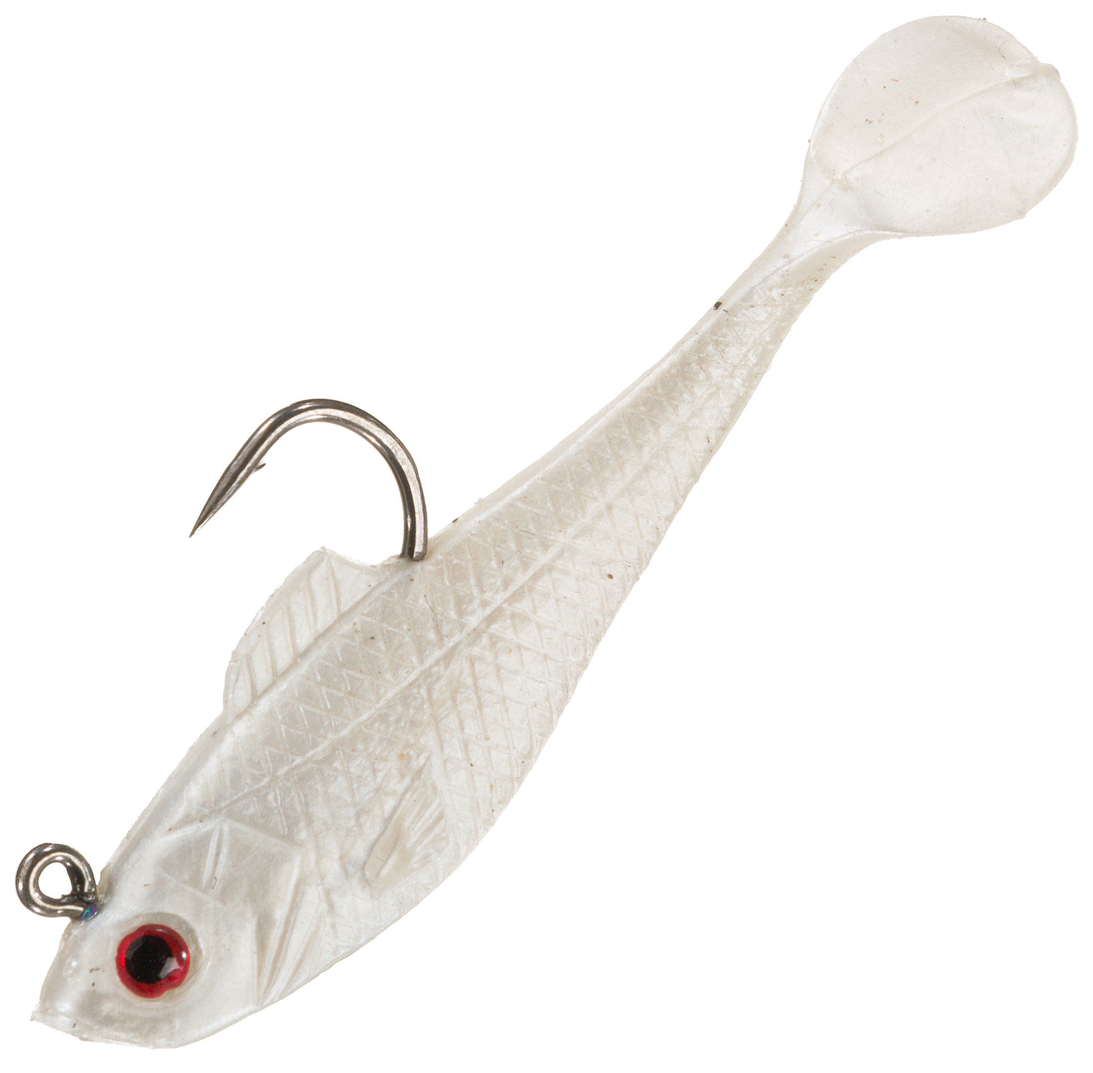 Image of Bass Pro Shops Boss Shad - 2″ - Pearl Red Eye