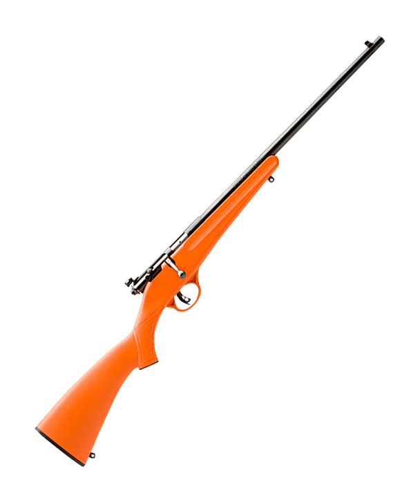 Savage Rascal SingleShot BoltAction Rimfire Compact Rifle Synthetic Orange