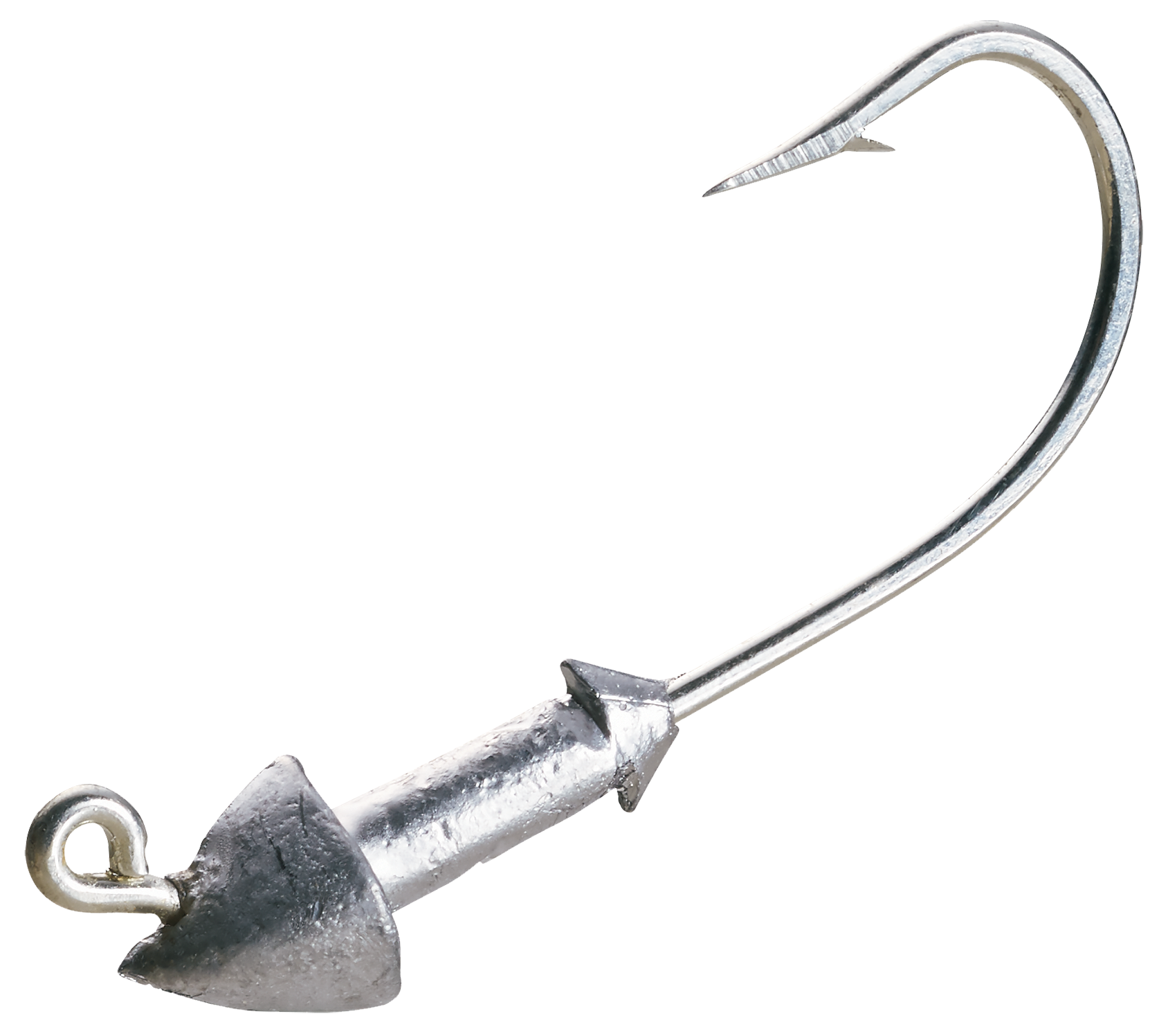 KWigglers Jig Heads - 1/8 oz. - Nickel Hook