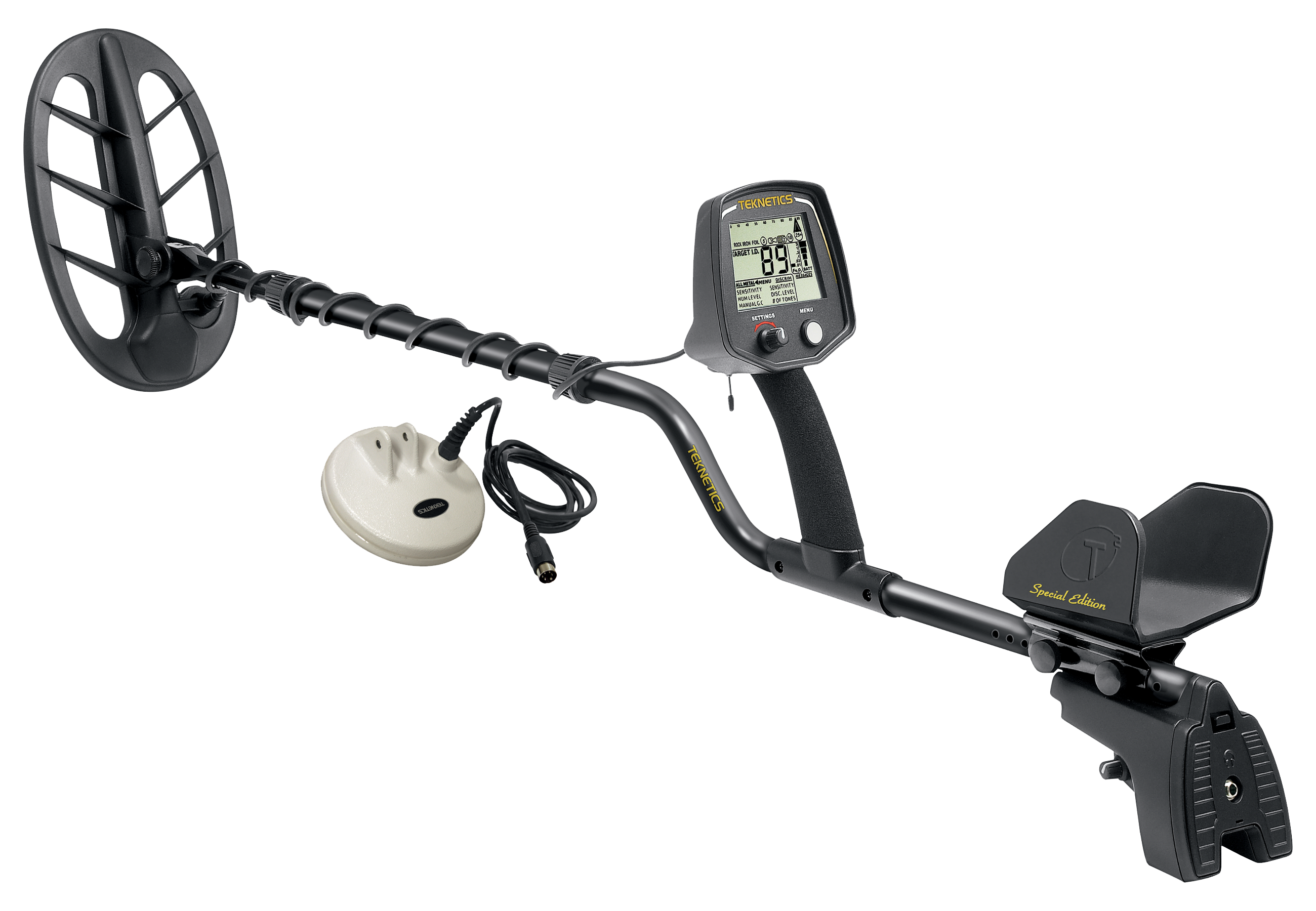 Teknetics T2 Special Edition Metal Detector with 11' and 5' Coils - Teknetics
