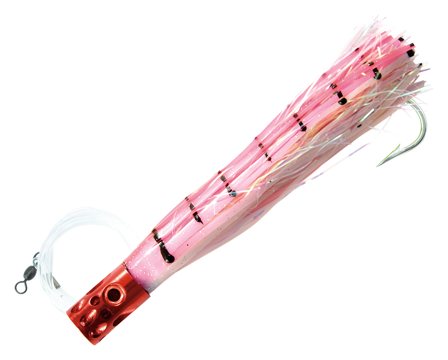 Billy Baits Rigged Turbo Whistler - Pink/Pearl