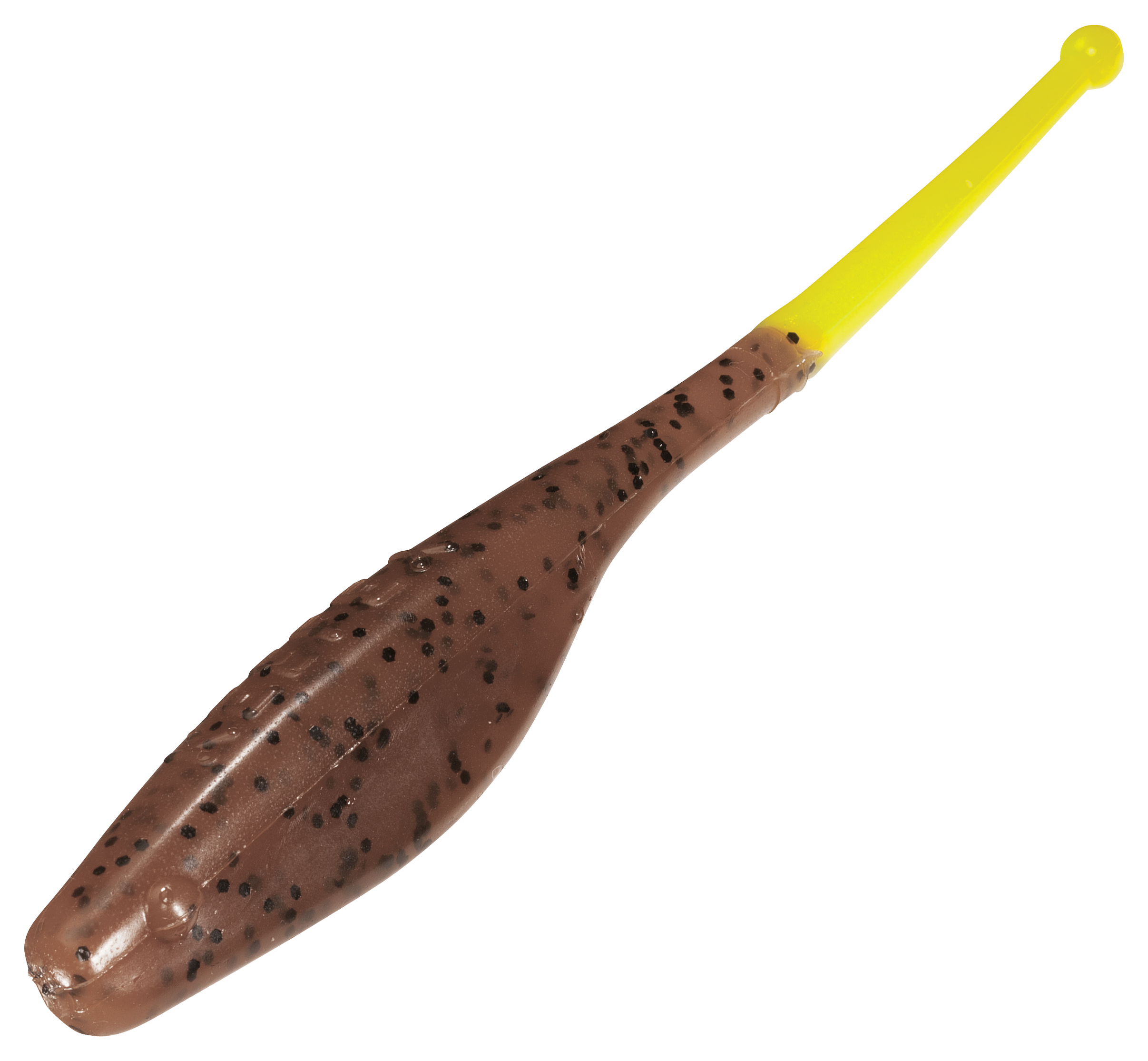 Kwigglers Ball Tail Shad - Carolina Pumpkin/Chartreuse