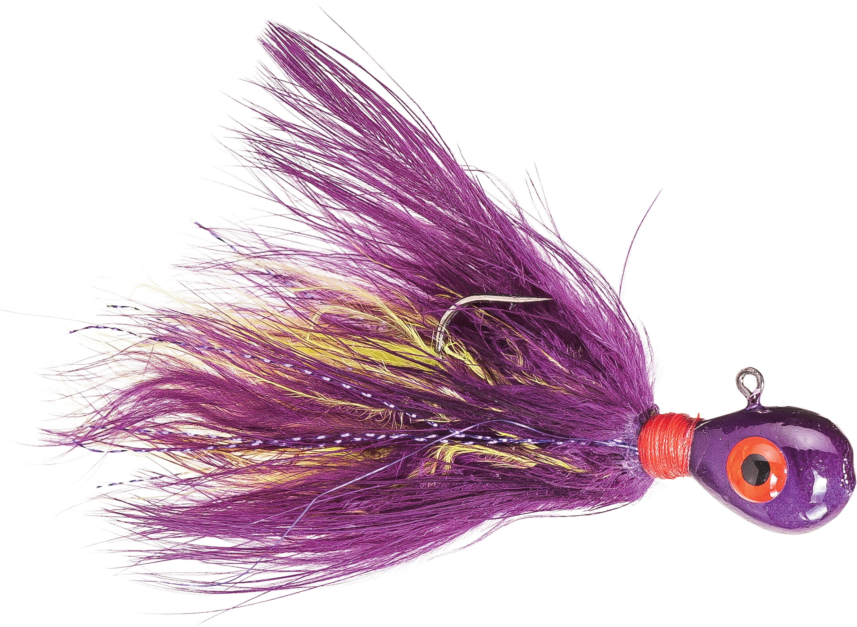 Erie Dearie Gamefish Killer Jig - 3/8 oz. - Purple/Chartreuse