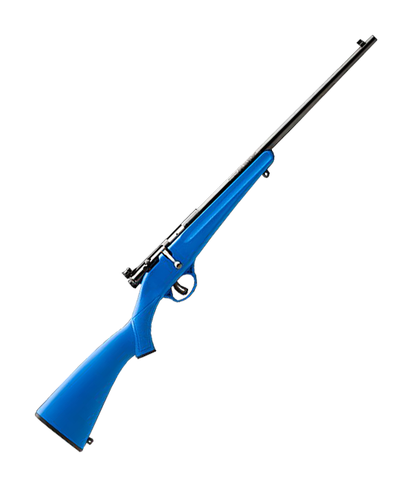 Savage Rascal SingleShot BoltAction Rimfire Compact Rifle Synthetic Blue